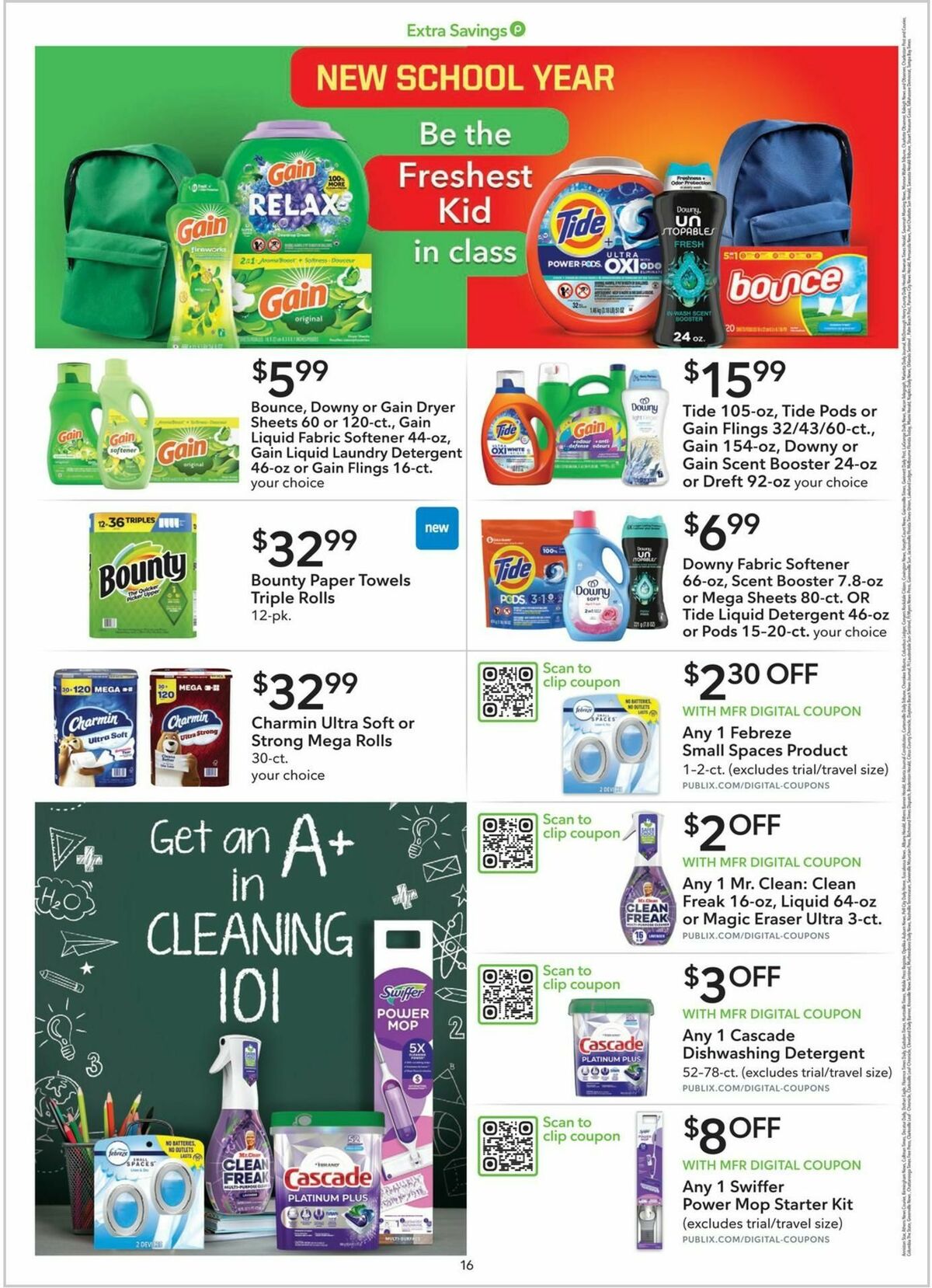 Publix Extra Savings Weekly Ad from August 10