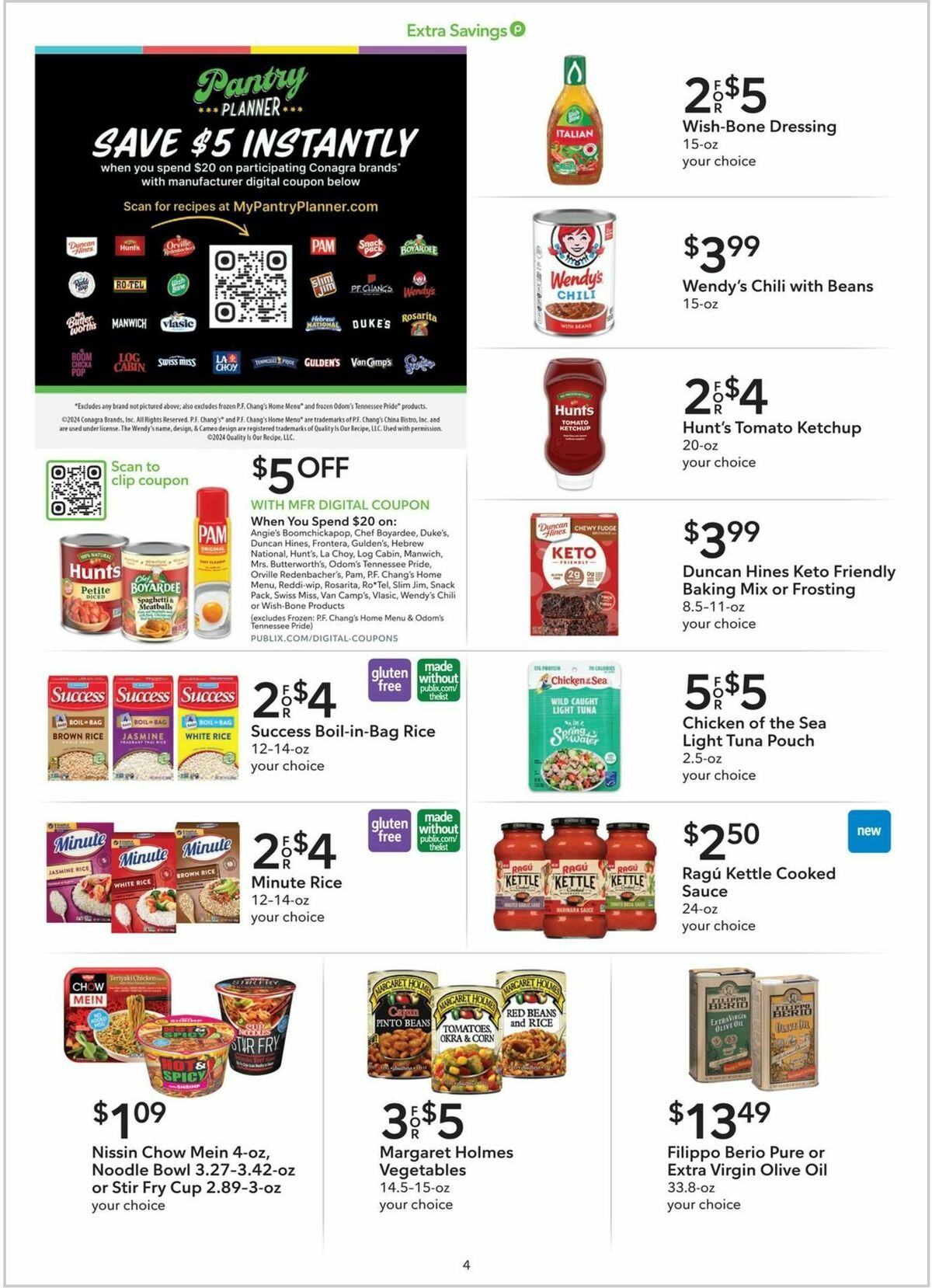 Publix Extra Savings Weekly Ad from August 10