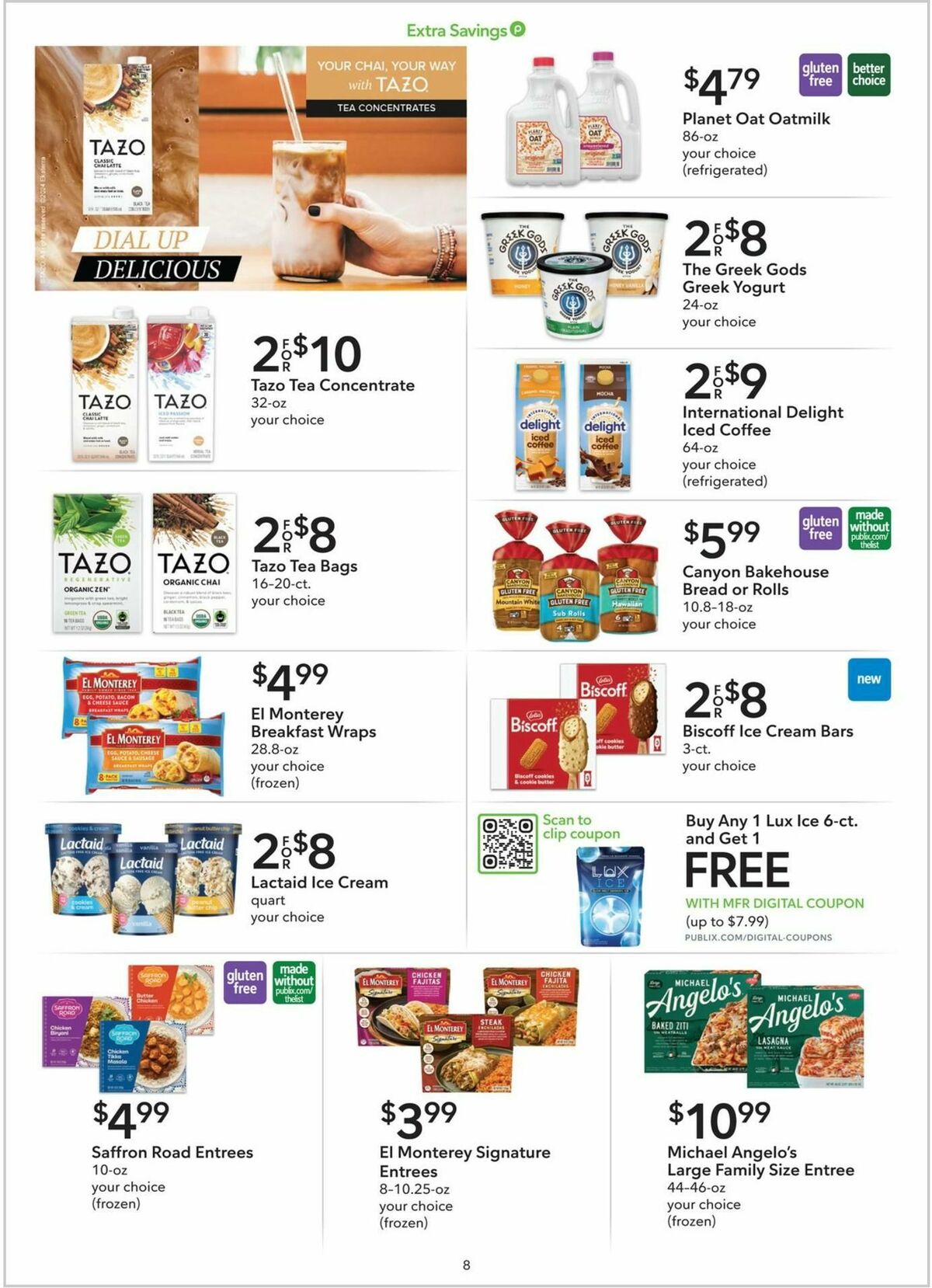 Publix Extra Savings Weekly Ad from August 10