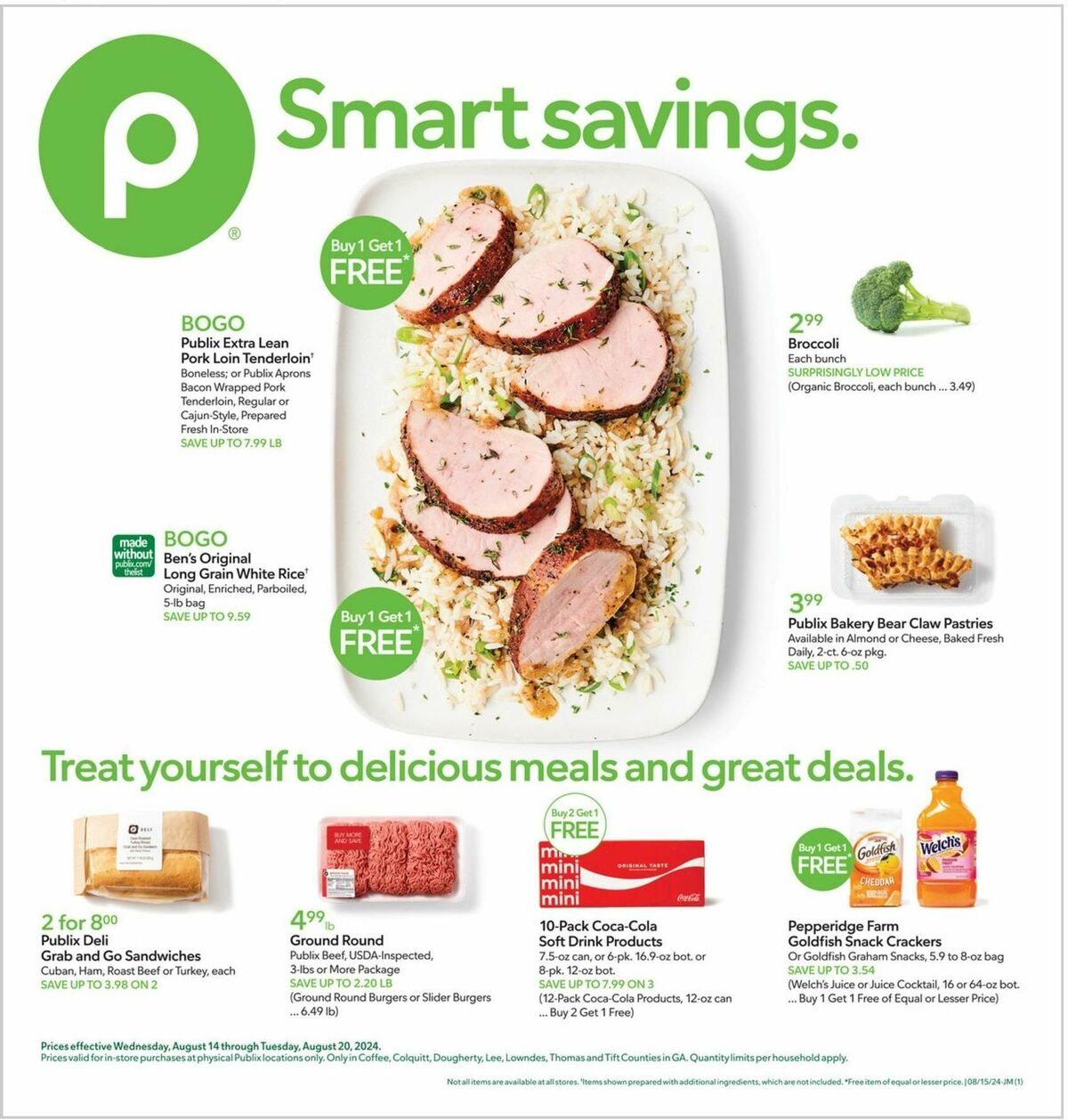 Publix Weekly Ad from August 14