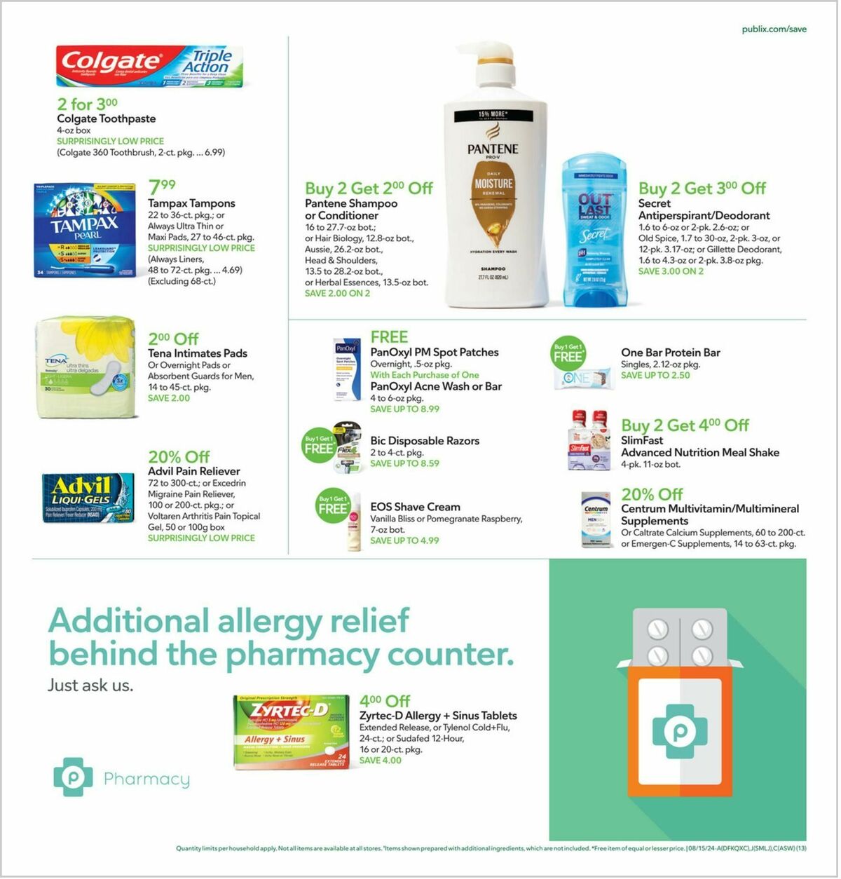 Publix Weekly Ad from August 14