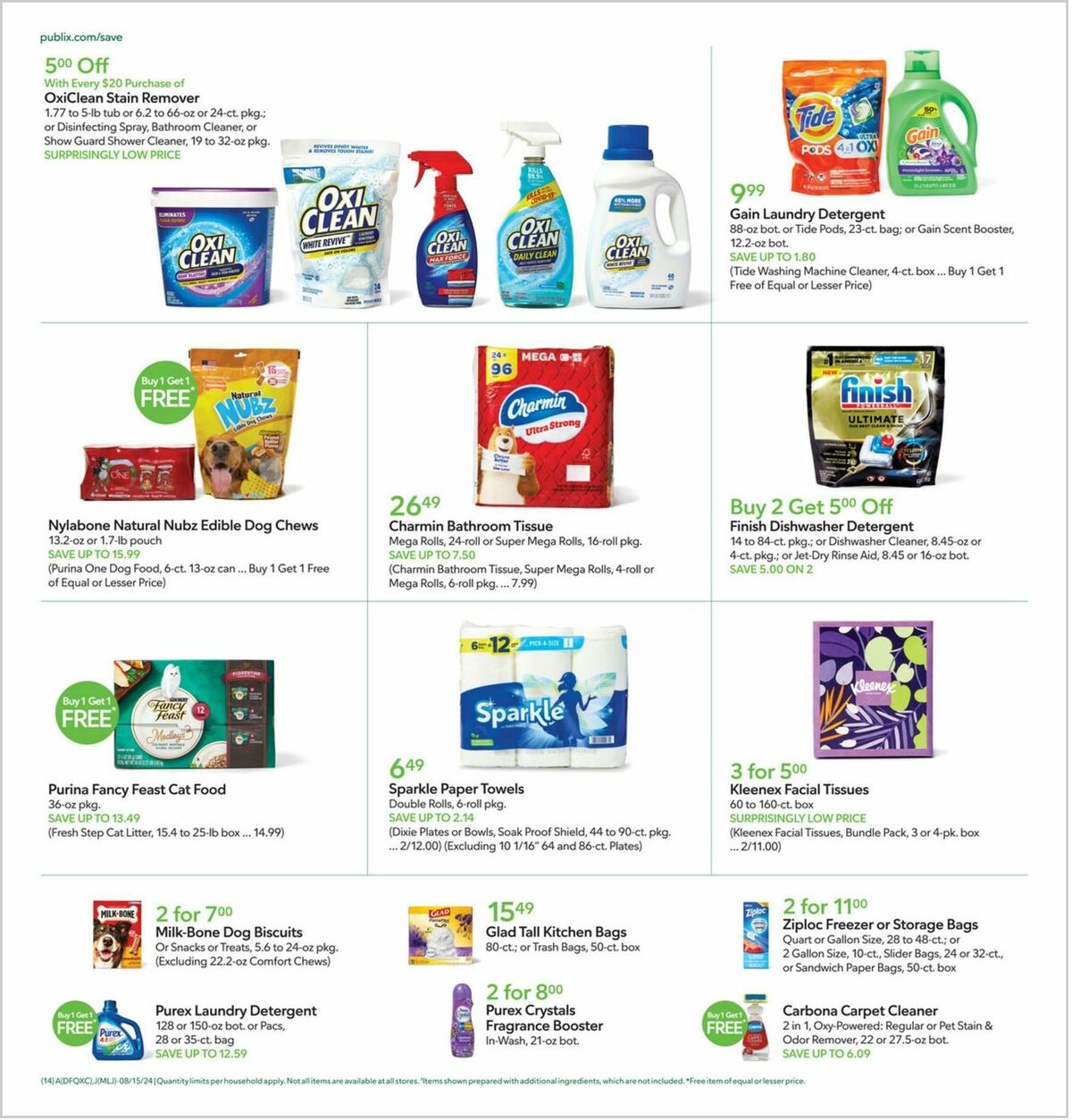 Publix Weekly Ad from August 14