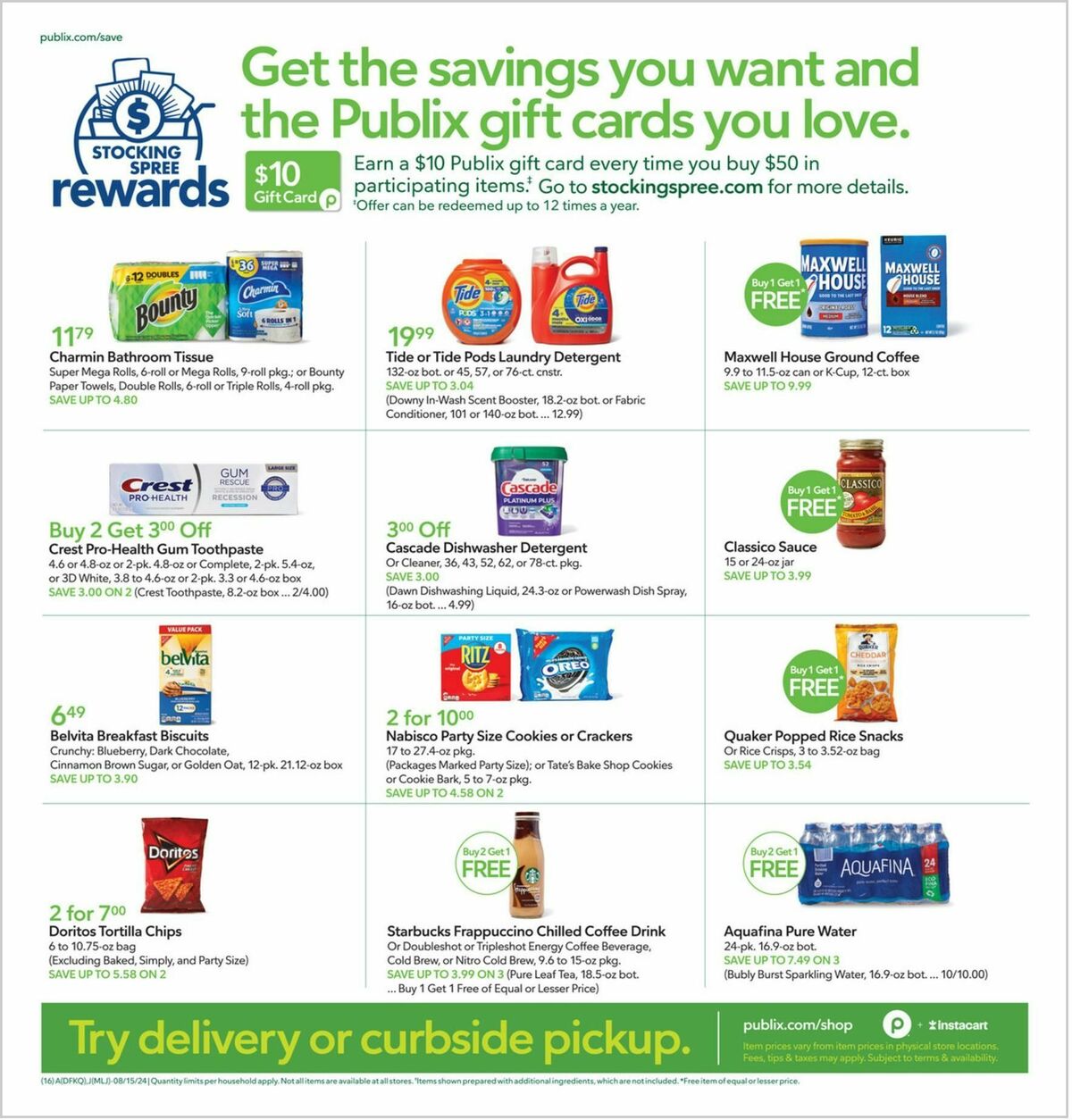 Publix Weekly Ad from August 14