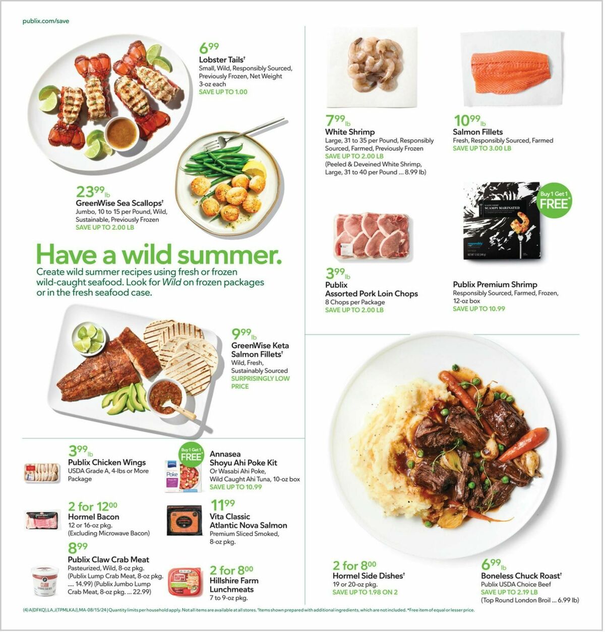 Publix Weekly Ad from August 14