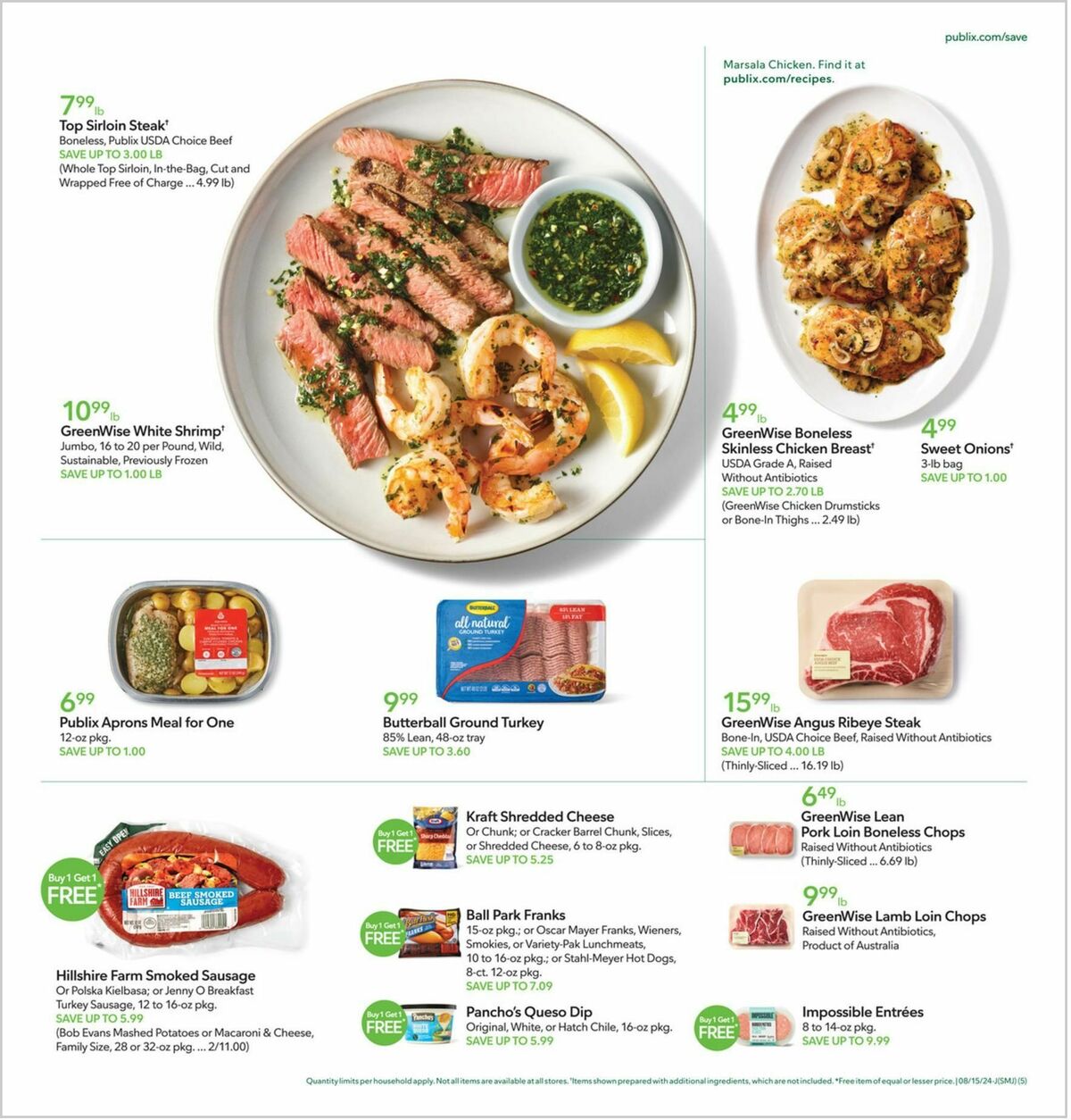 Publix Weekly Ad from August 14