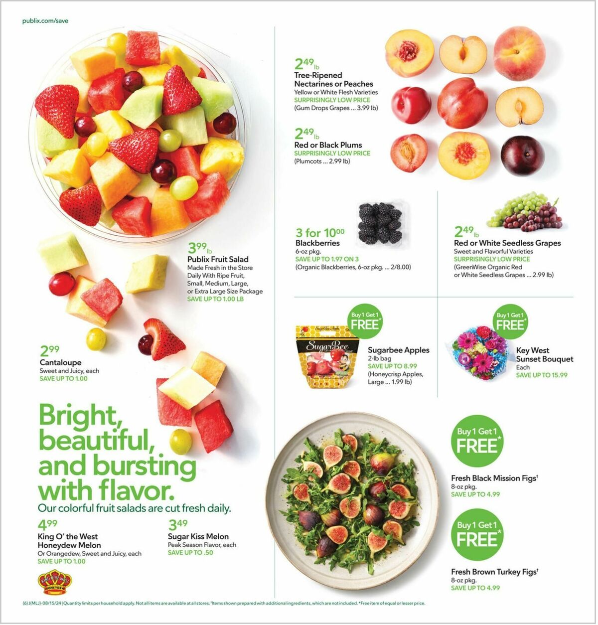 Publix Weekly Ad from August 14