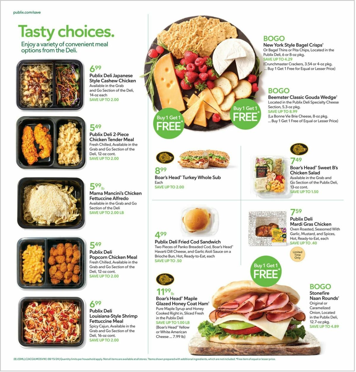 Publix Weekly Ad from August 14