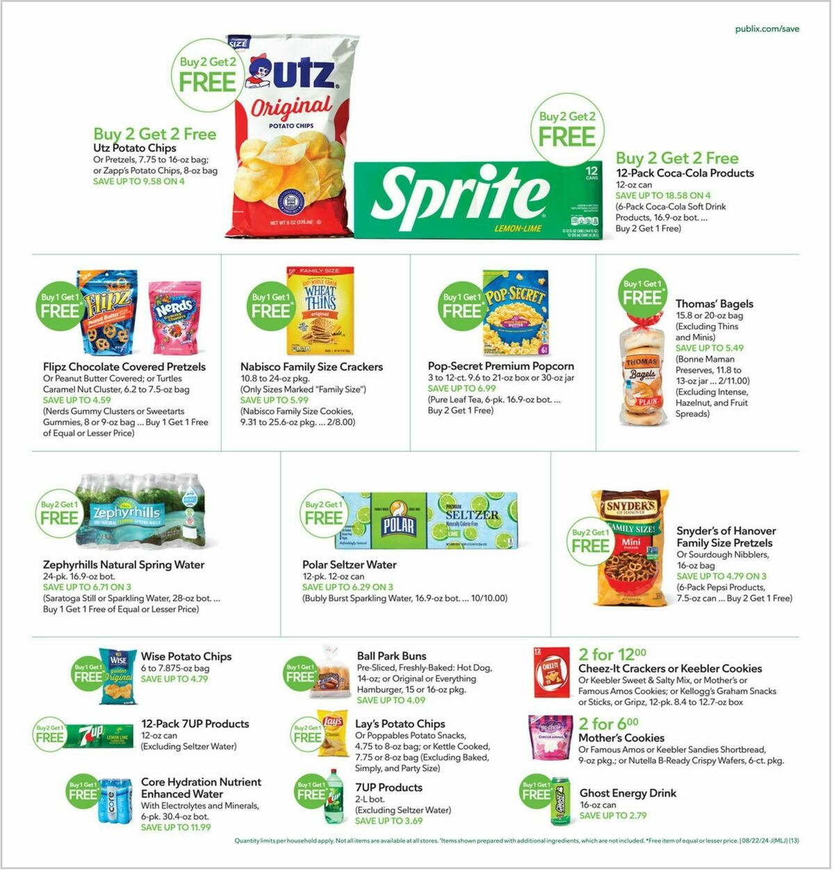 Publix Weekly Ad from August 21