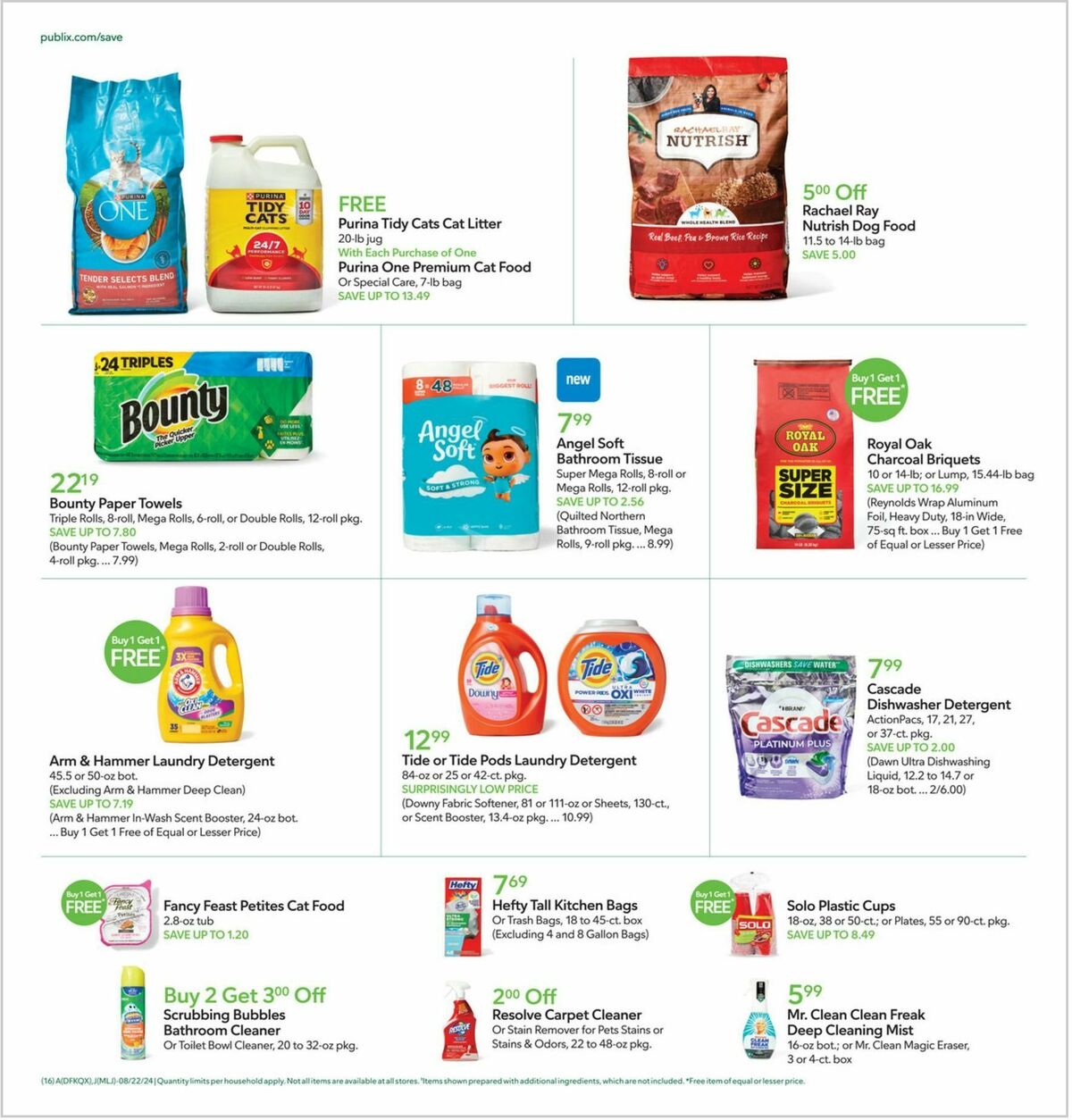 Publix Weekly Ad from August 21