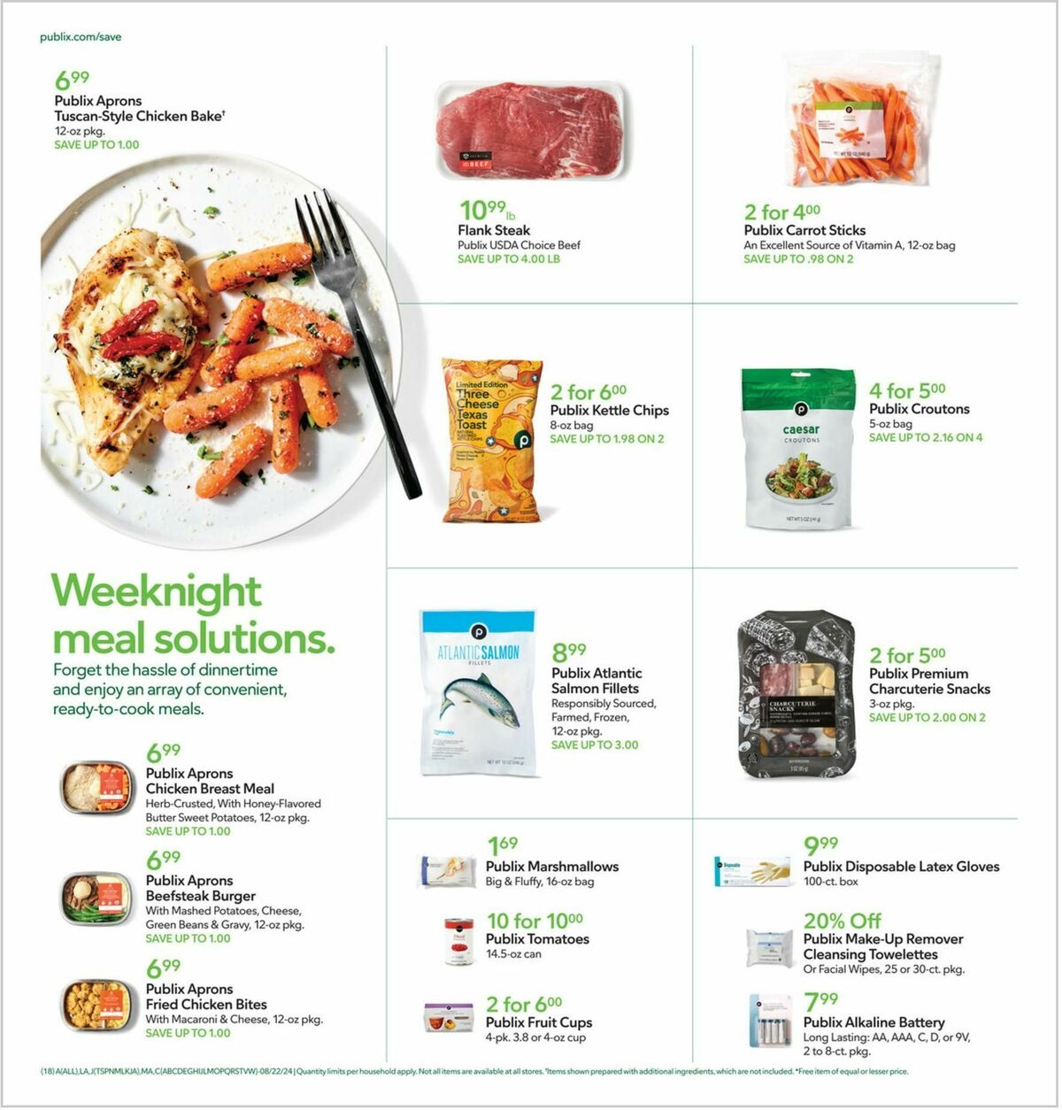 Publix Weekly Ad from August 21