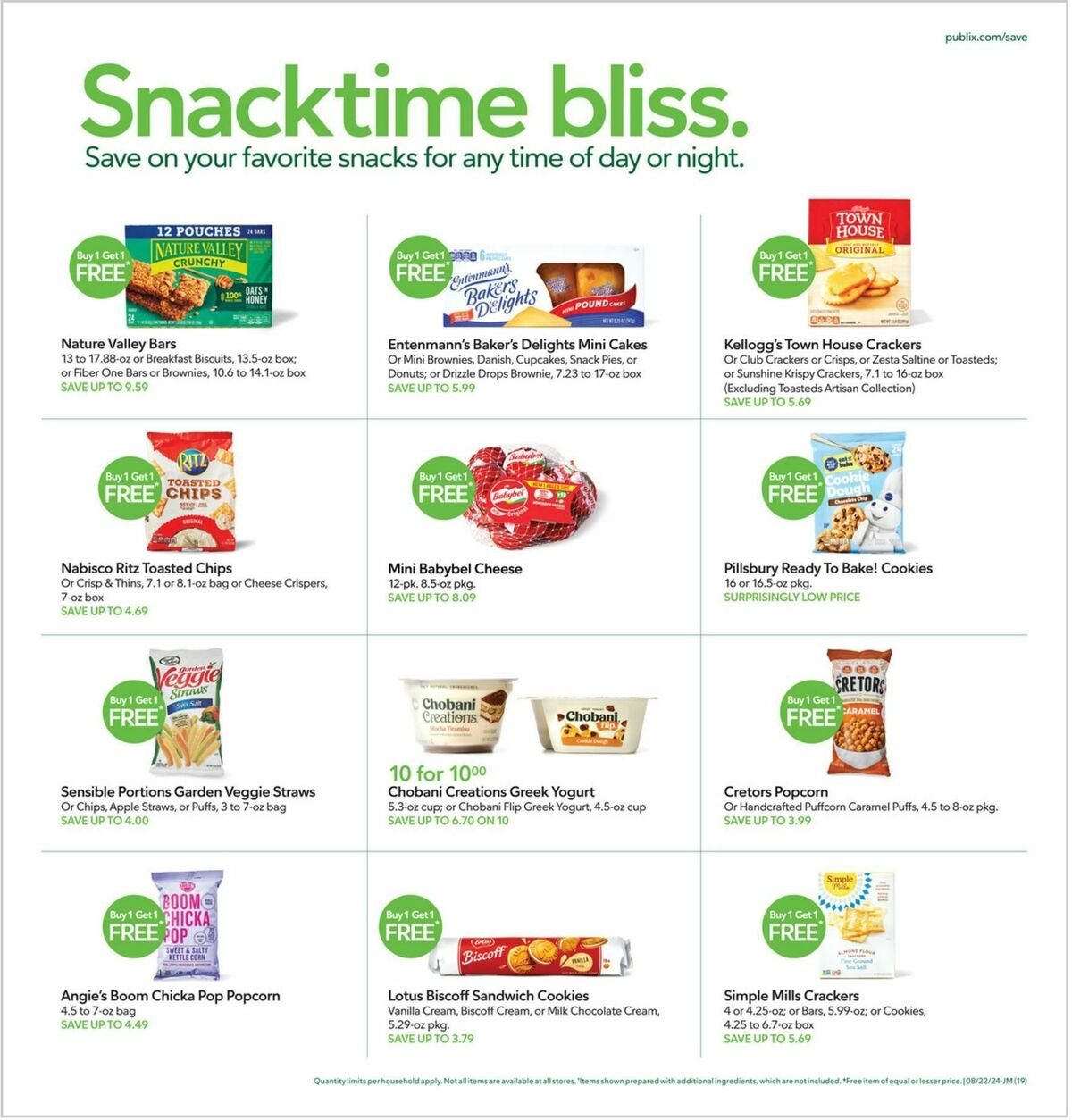 Publix Weekly Ad from August 21