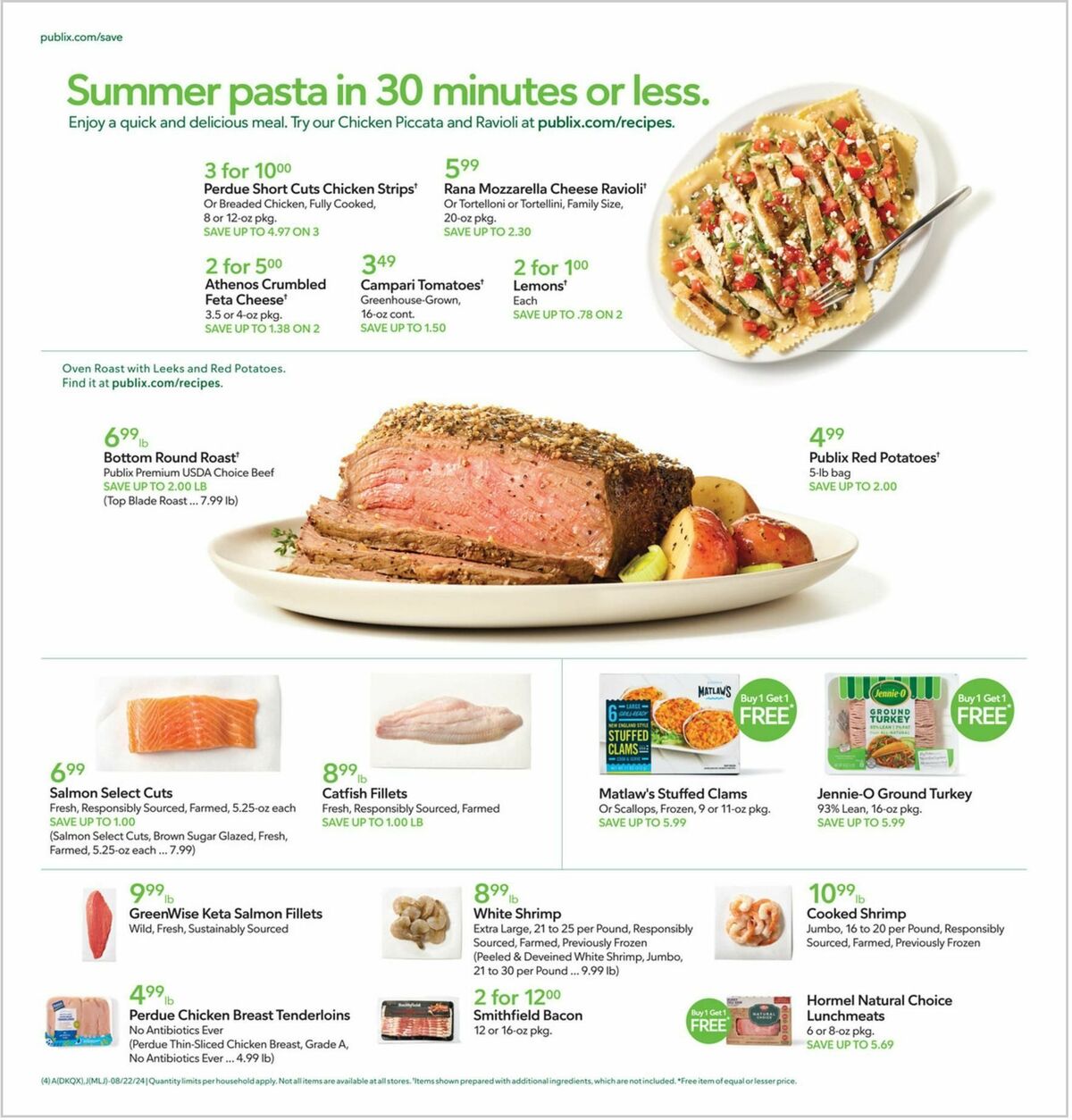 Publix Weekly Ad from August 21