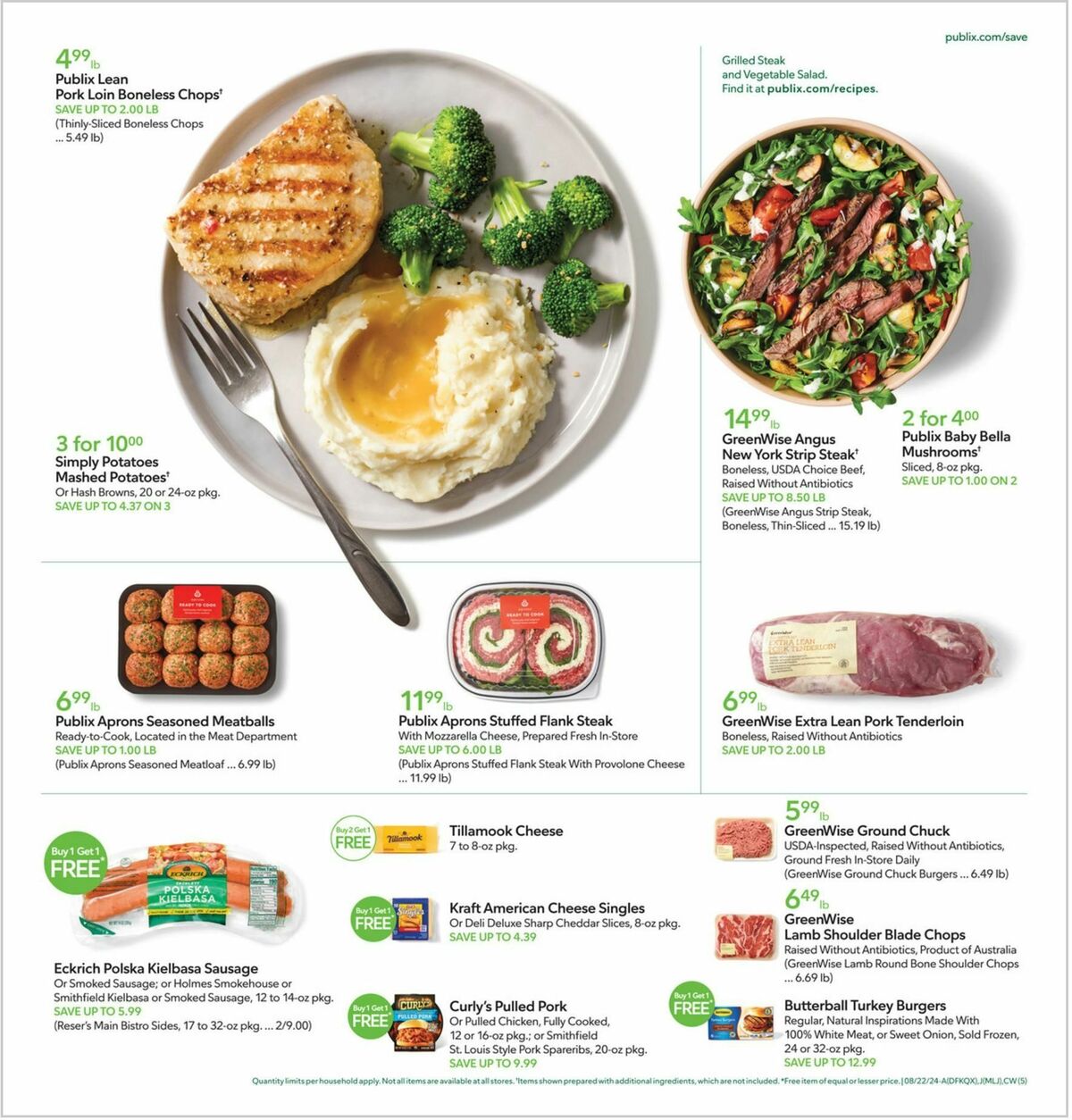 Publix Weekly Ad from August 21