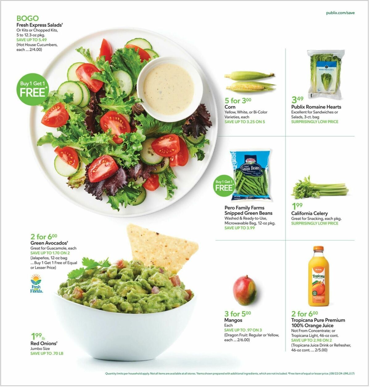 Publix Weekly Ad from August 21