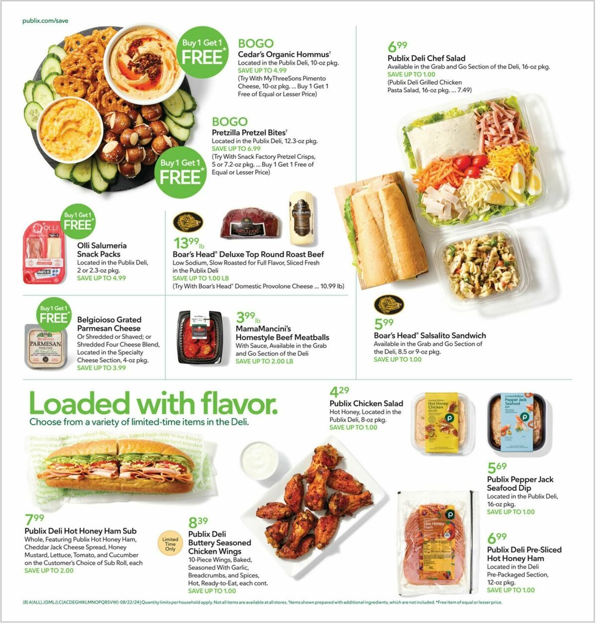 Publix Weekly Ad from August 21