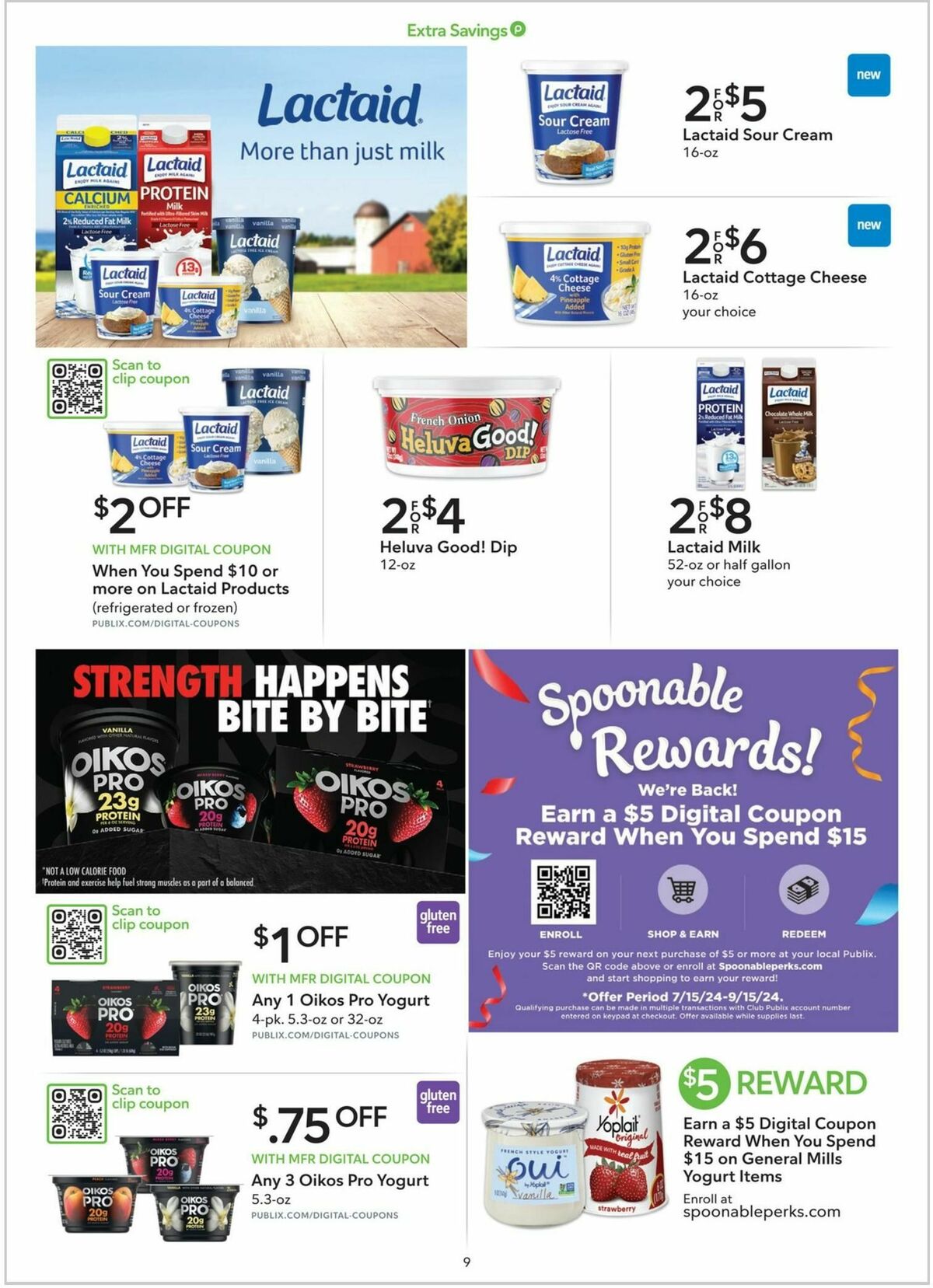 Publix Extra Savings Weekly Ad from August 24