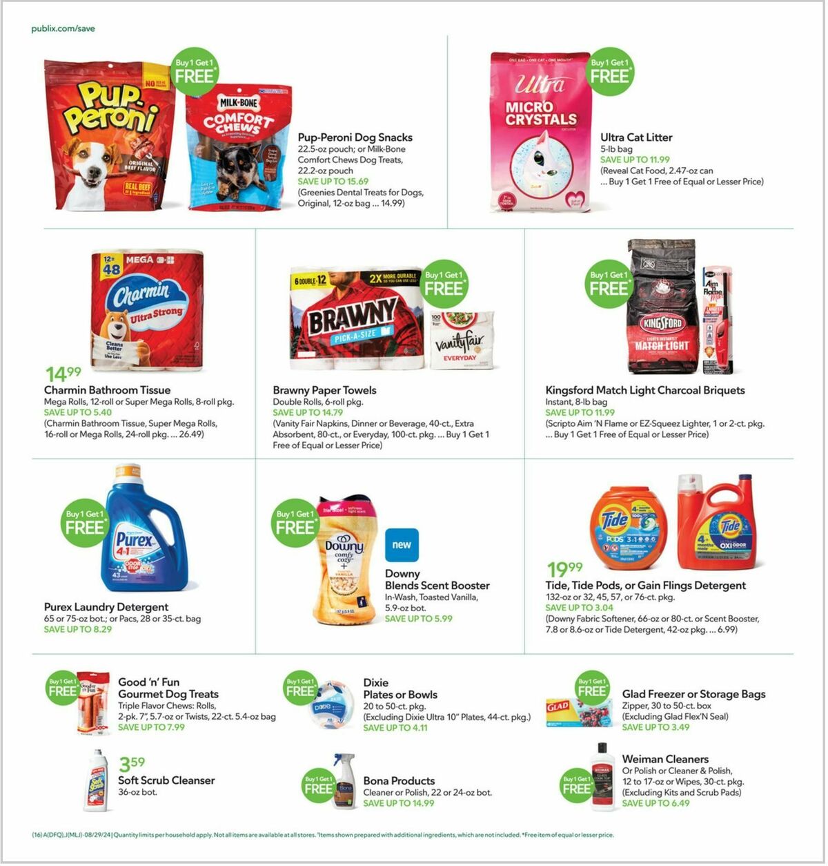 Publix Weekly Ad from August 28