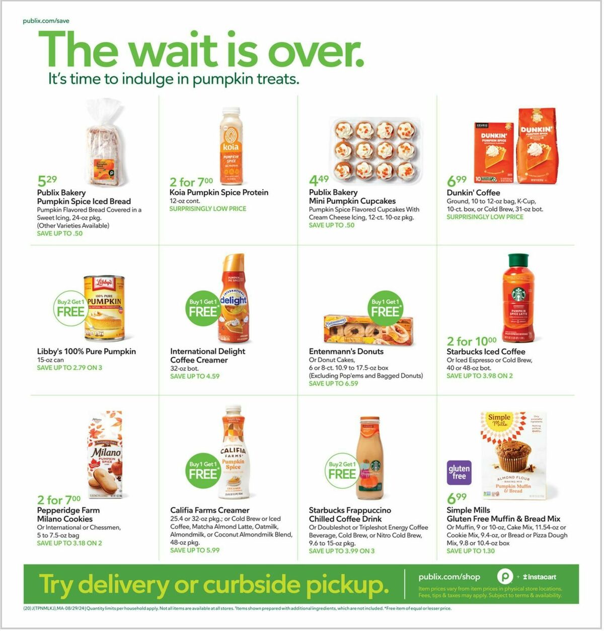 Publix Weekly Ad from August 28