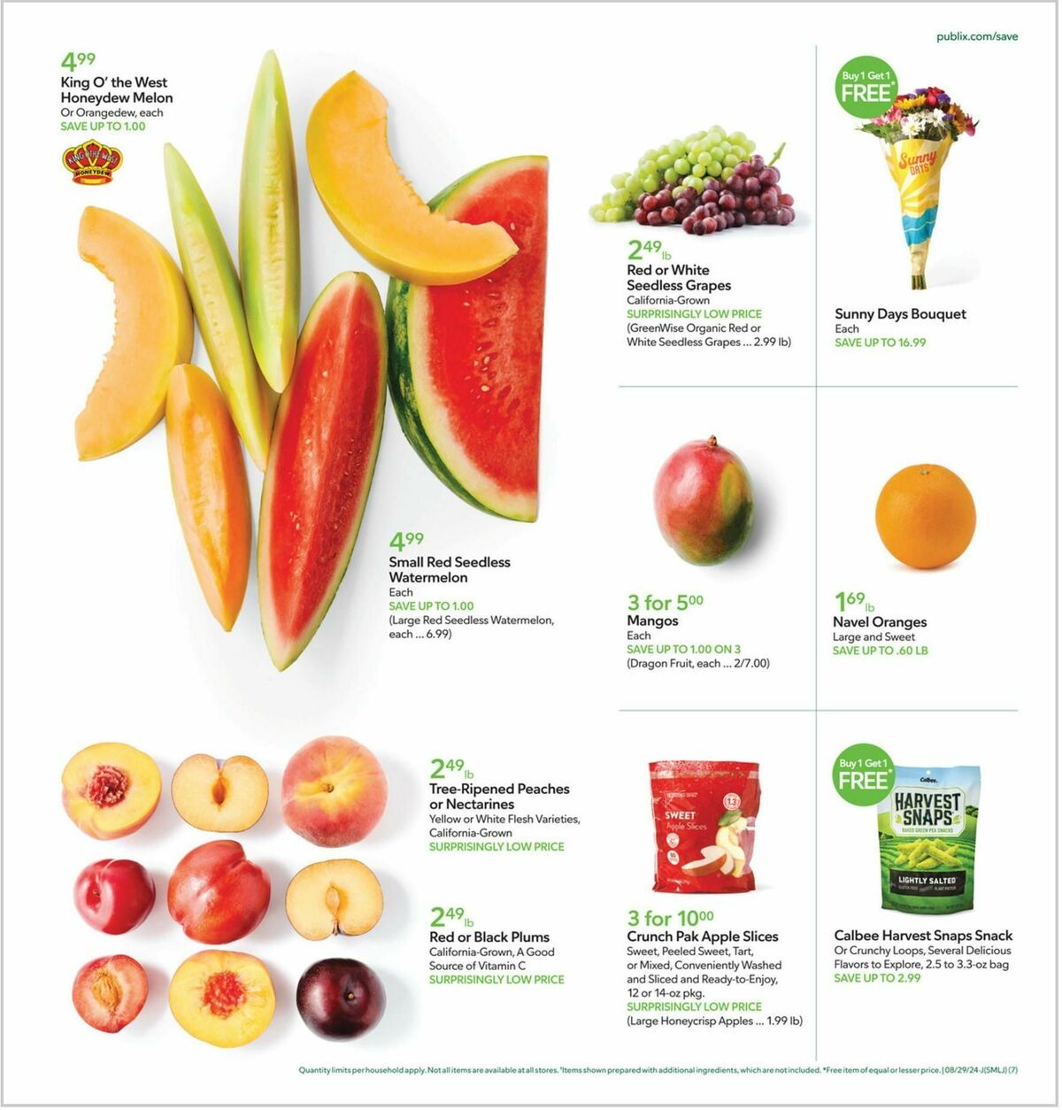 Publix Weekly Ad from August 28