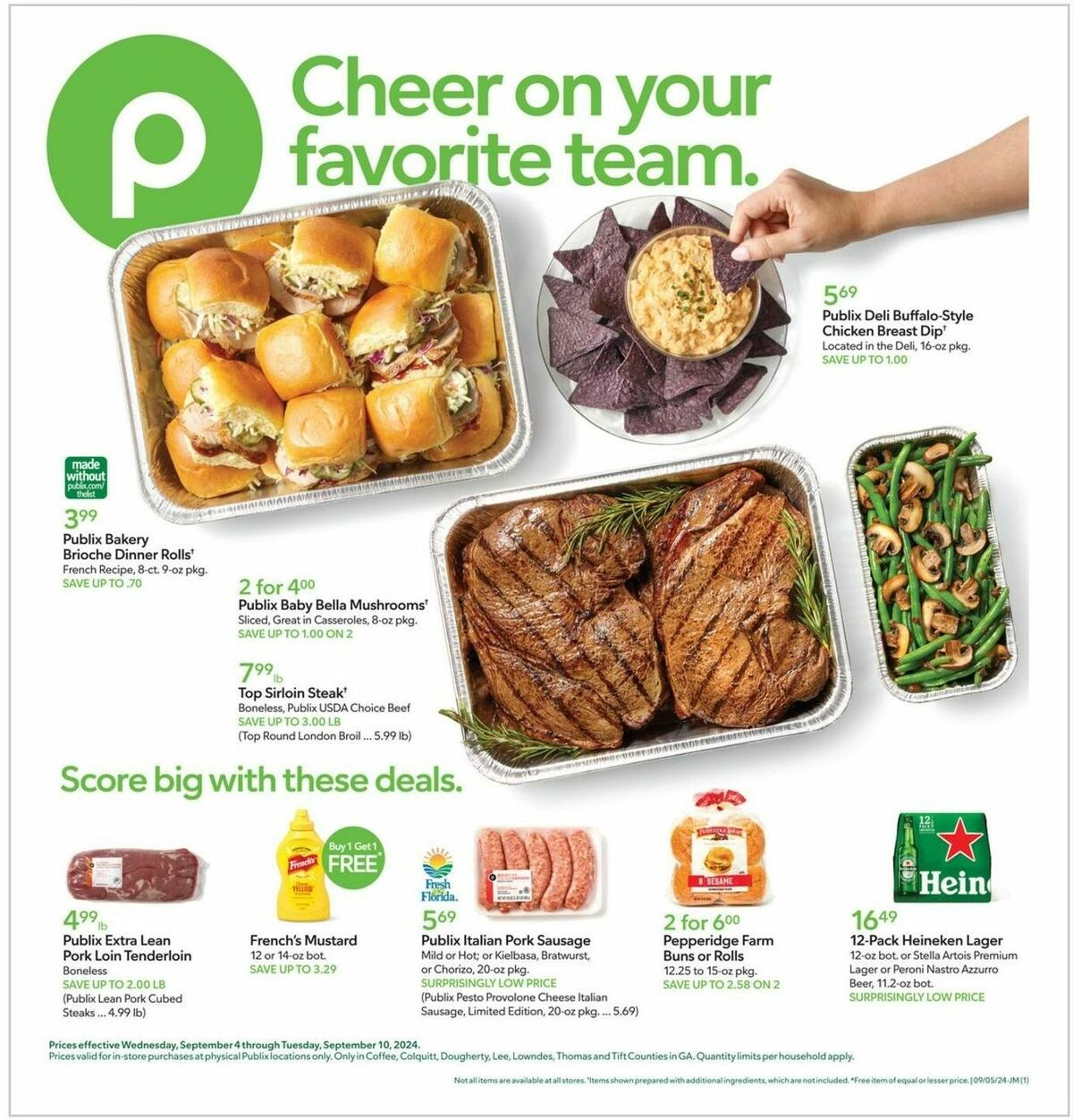 Publix Weekly Ad from September 4