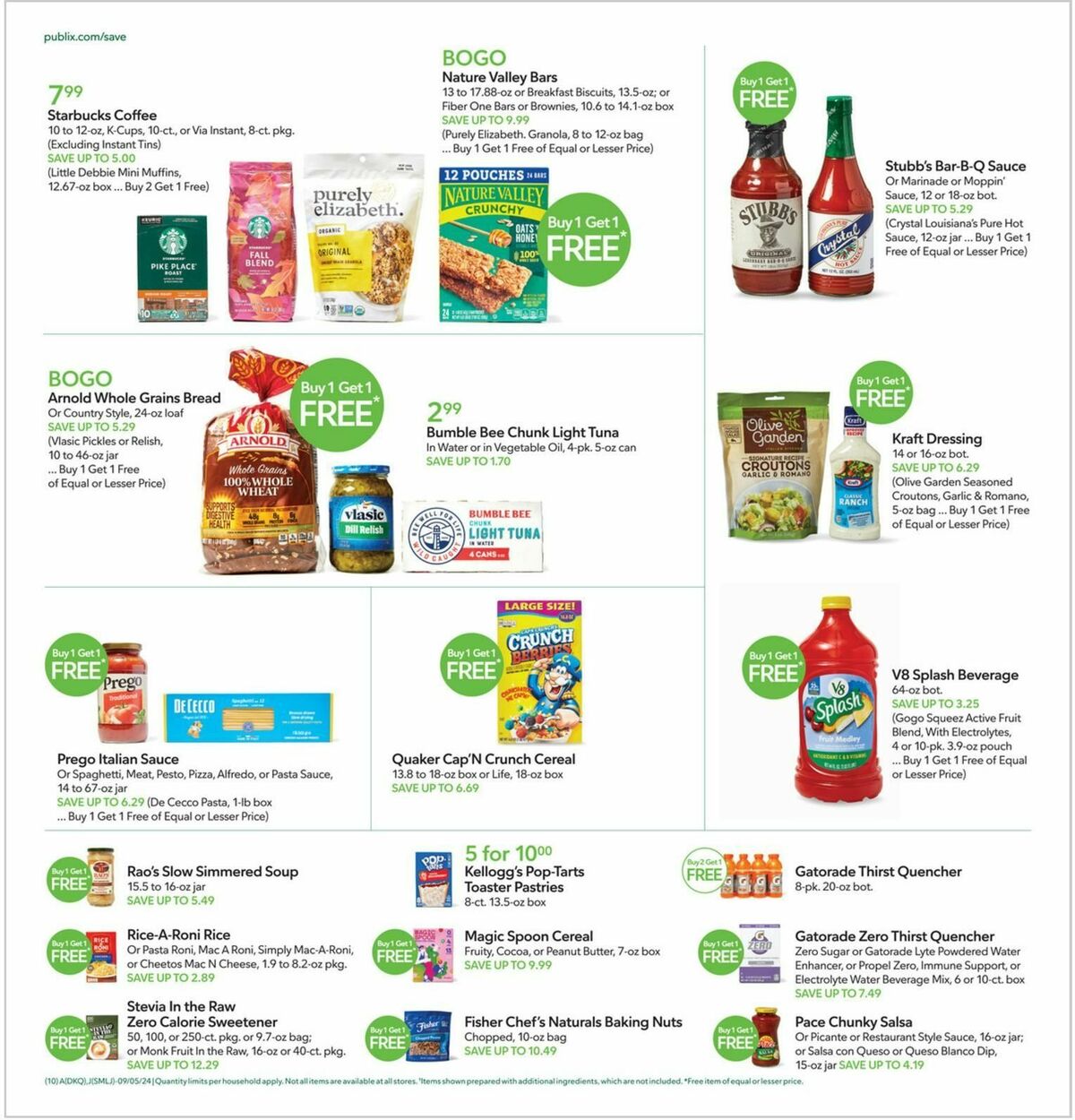 Publix Weekly Ad from September 4