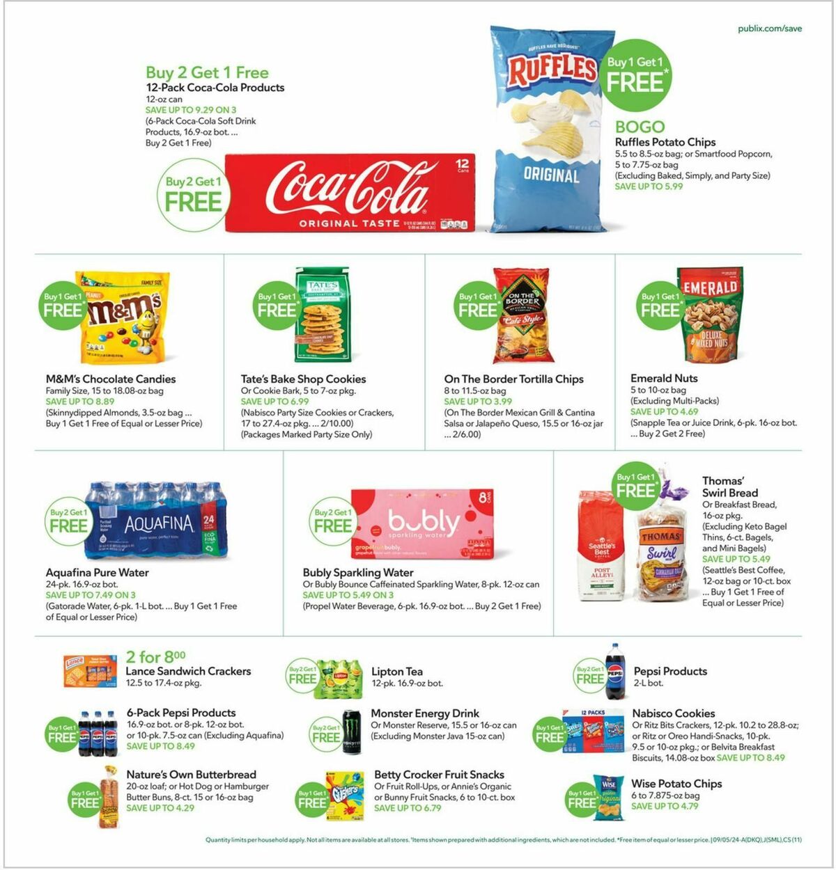 Publix Weekly Ad from September 4