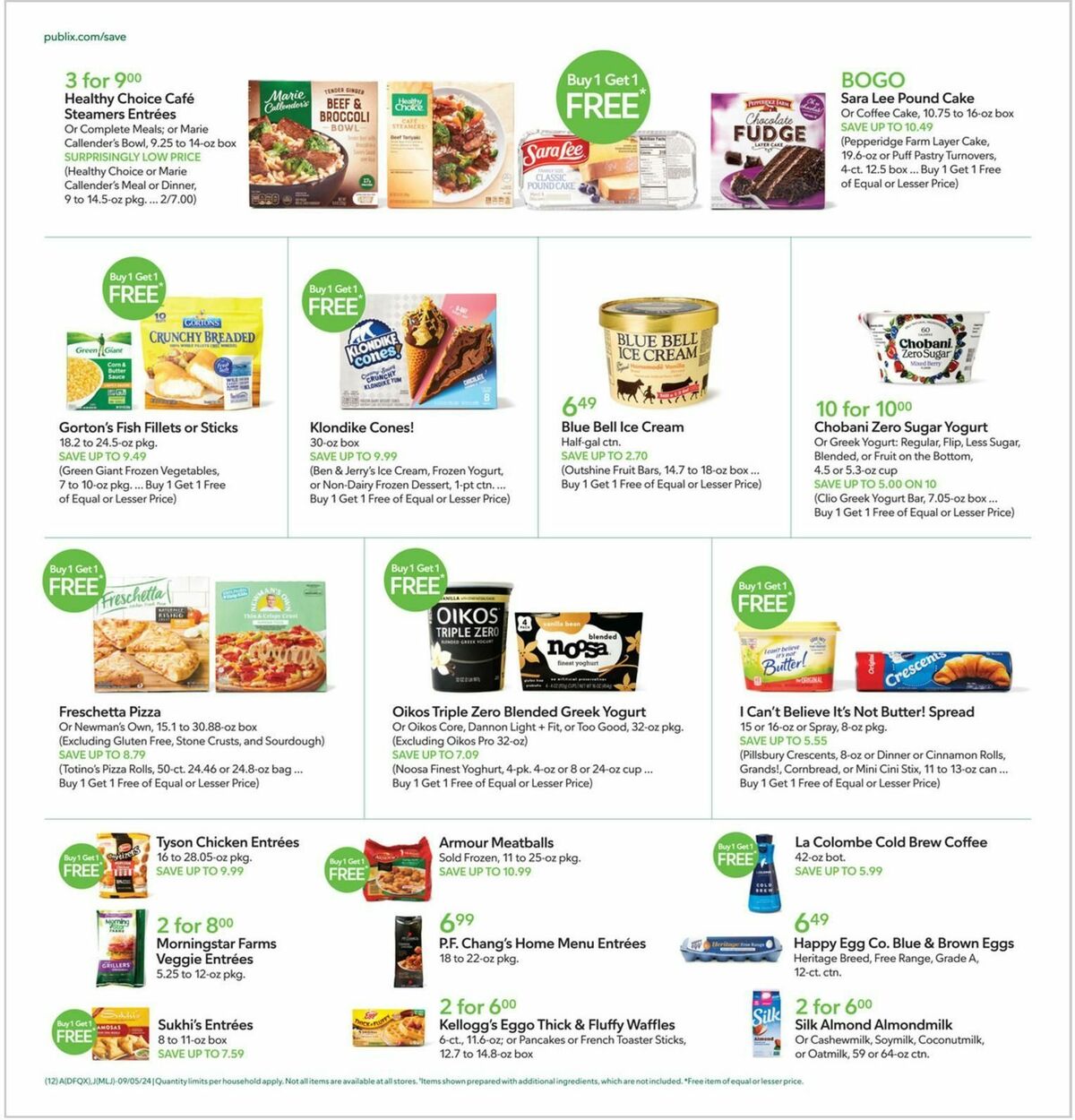 Publix Weekly Ad from September 4