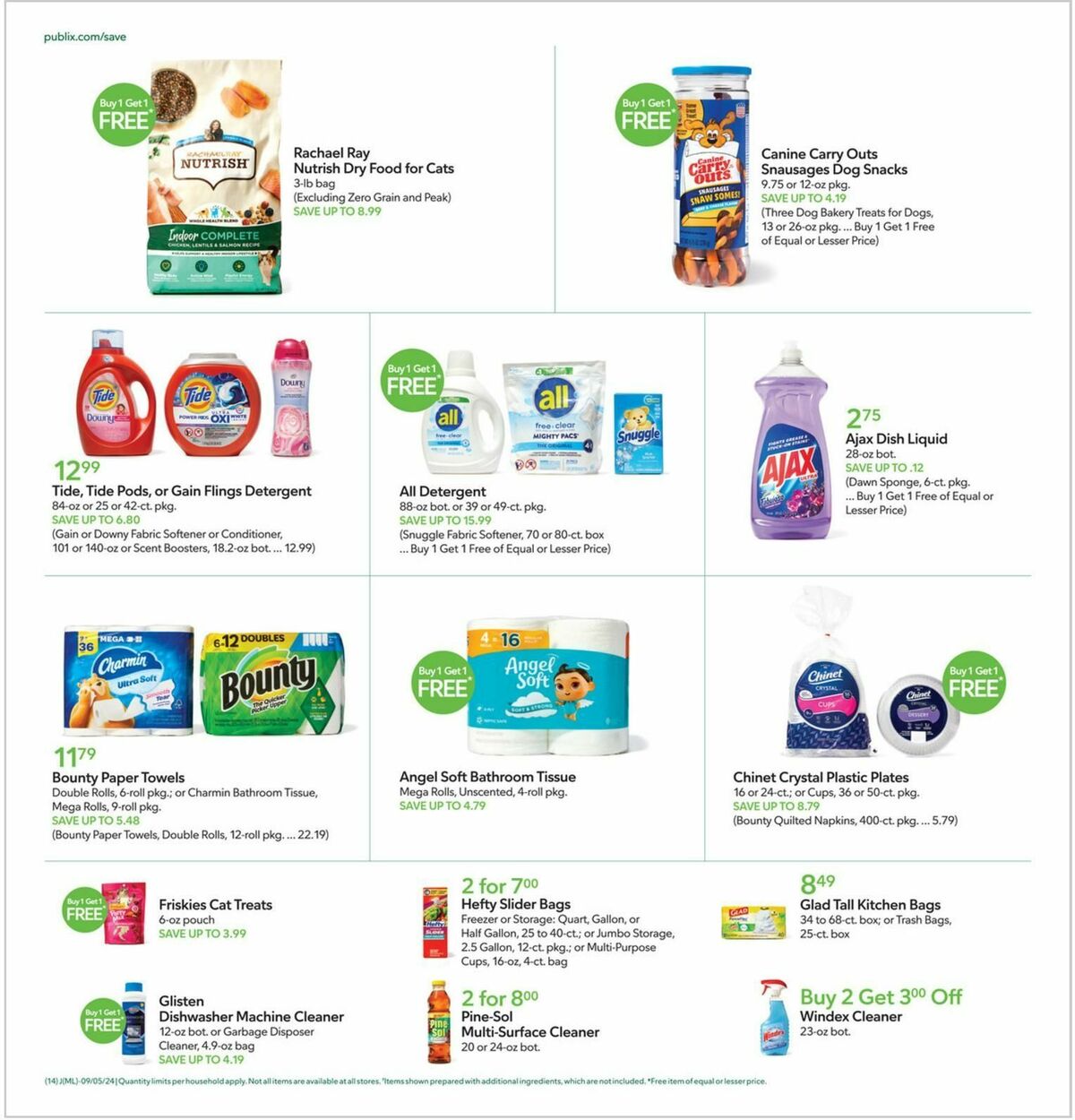 Publix Weekly Ad from September 4