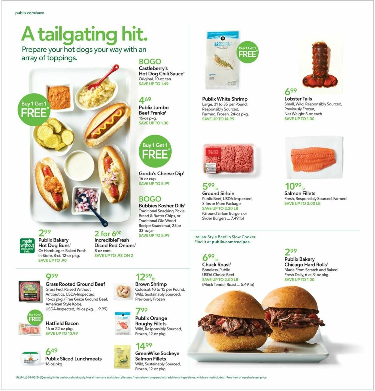 Publix Weekly Ad from September 4