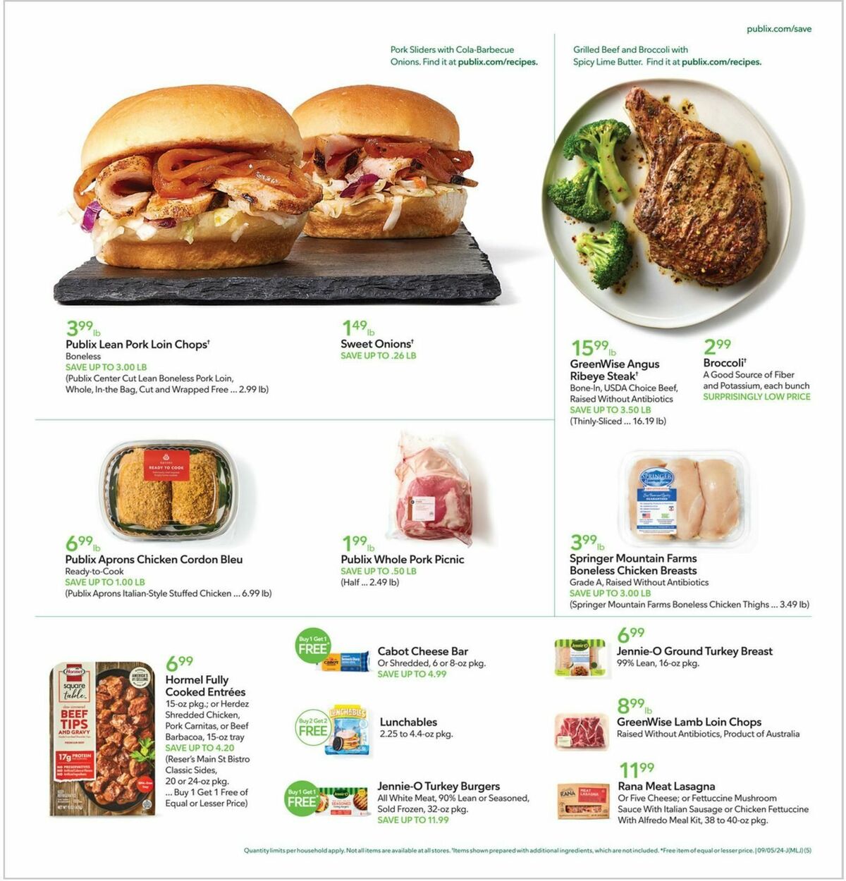 Publix Weekly Ad from September 4