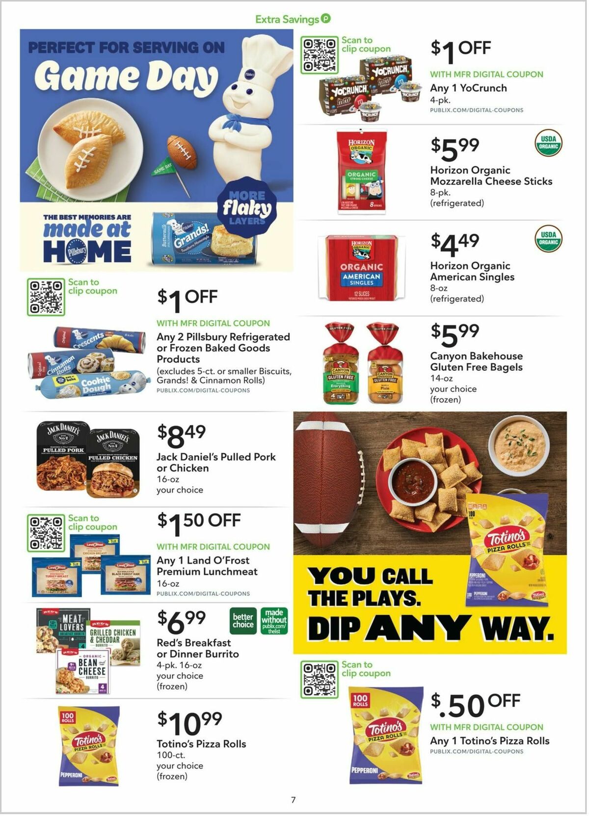 Publix Extra Savings Weekly Ad from September 7