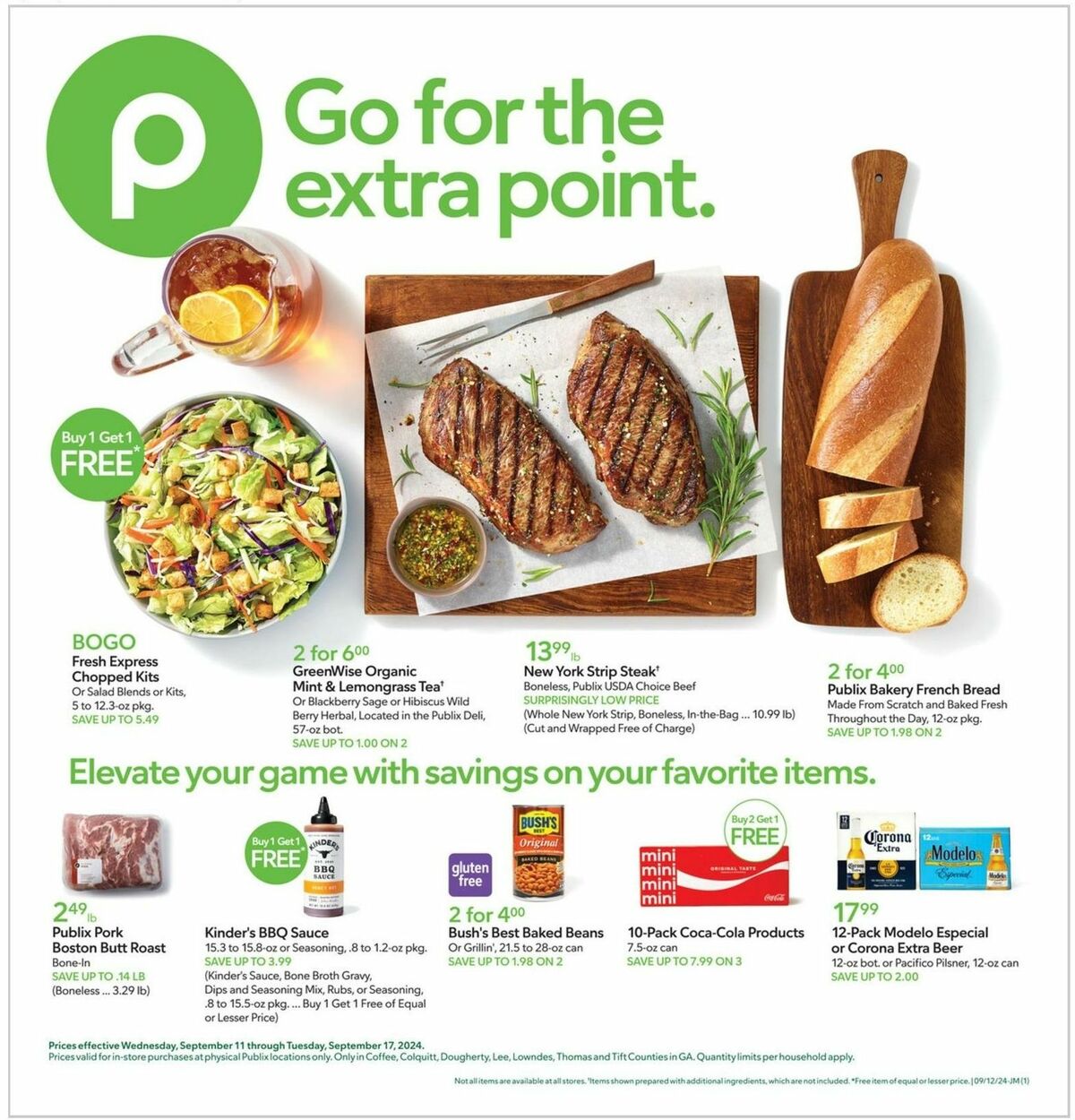 Publix Weekly Ad from September 11