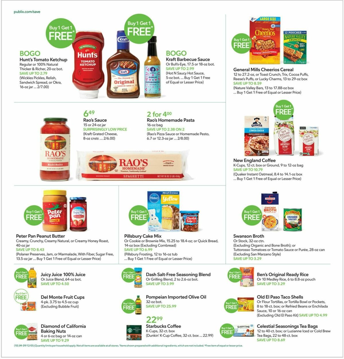 Publix Weekly Ad from September 11