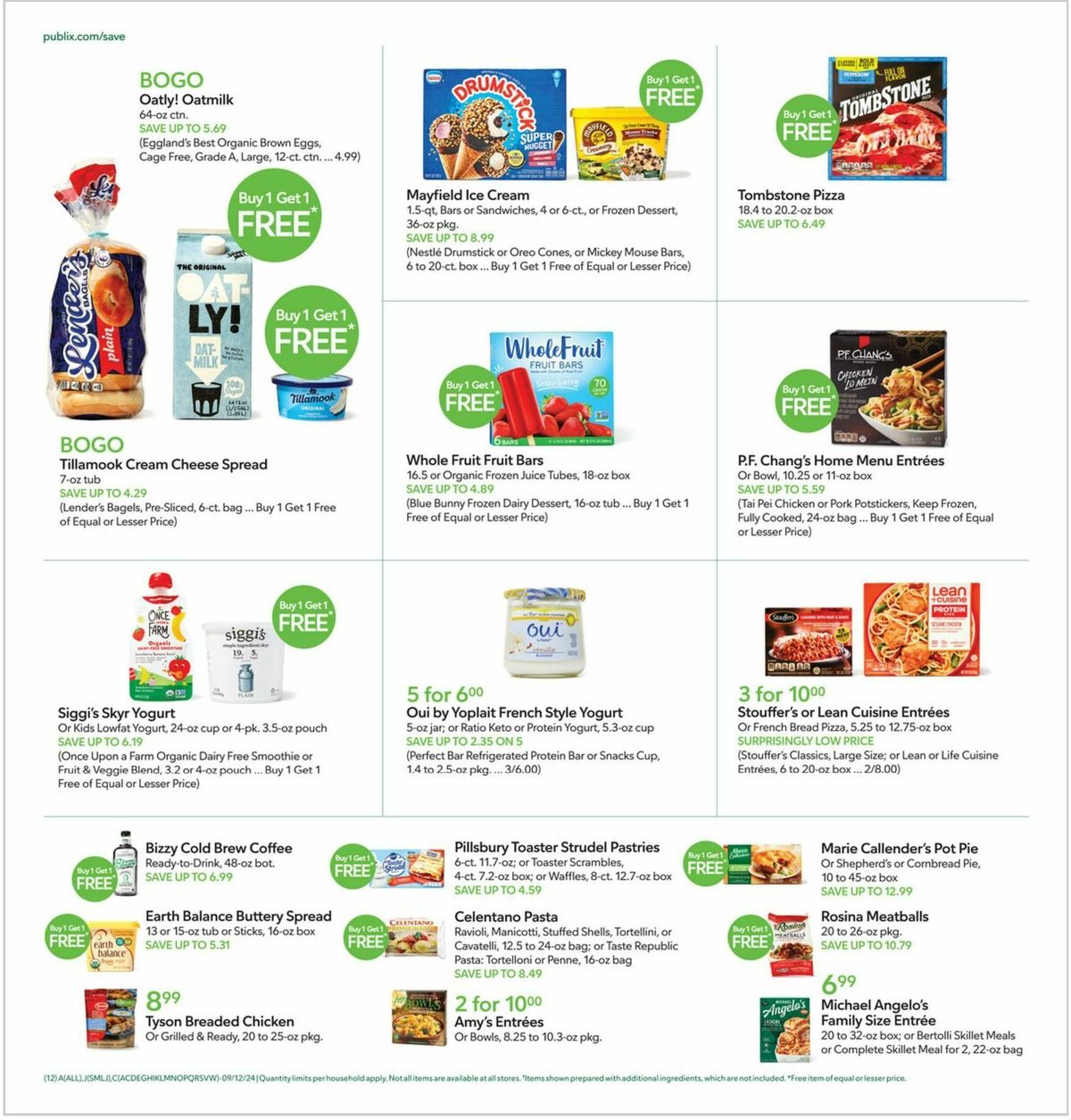 Publix Weekly Ad from September 11