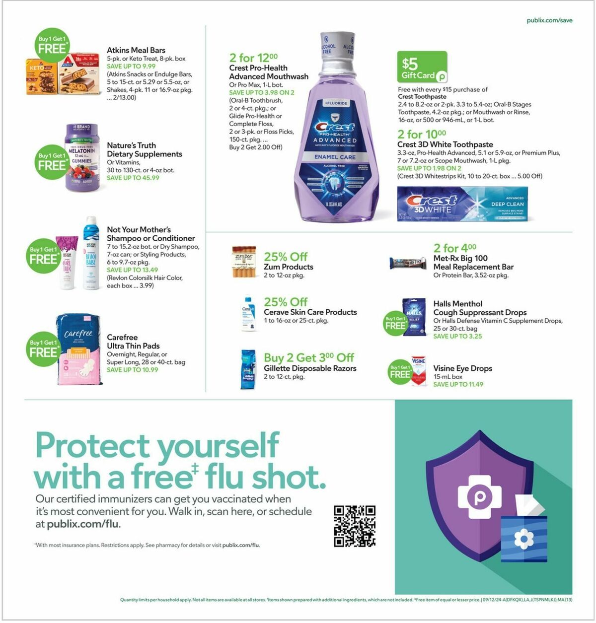 Publix Weekly Ad from September 11