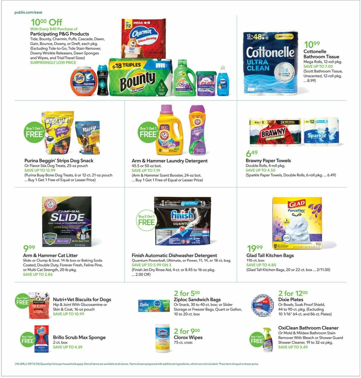 Publix Weekly Ad from September 11