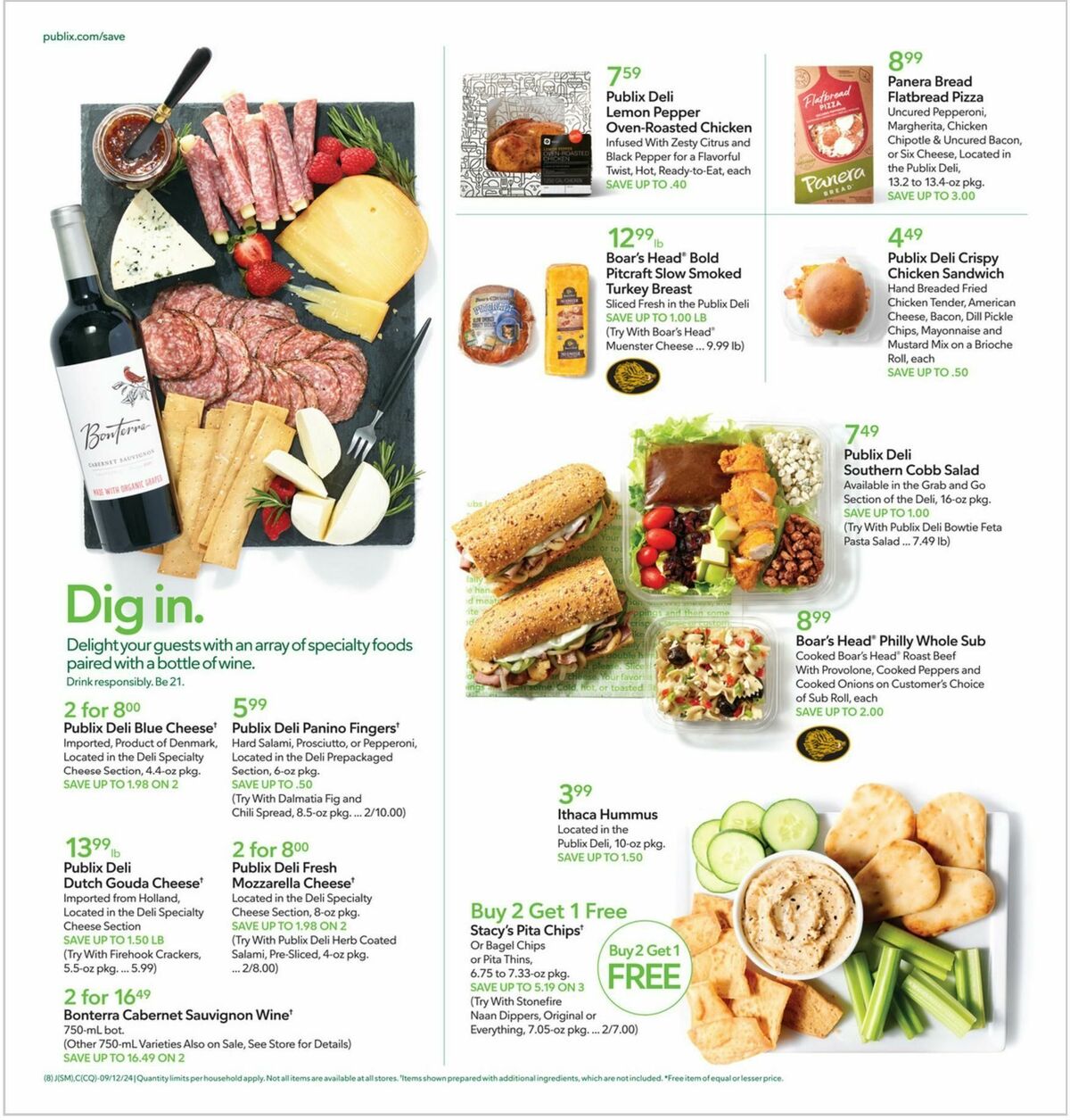 Publix Weekly Ad from September 11