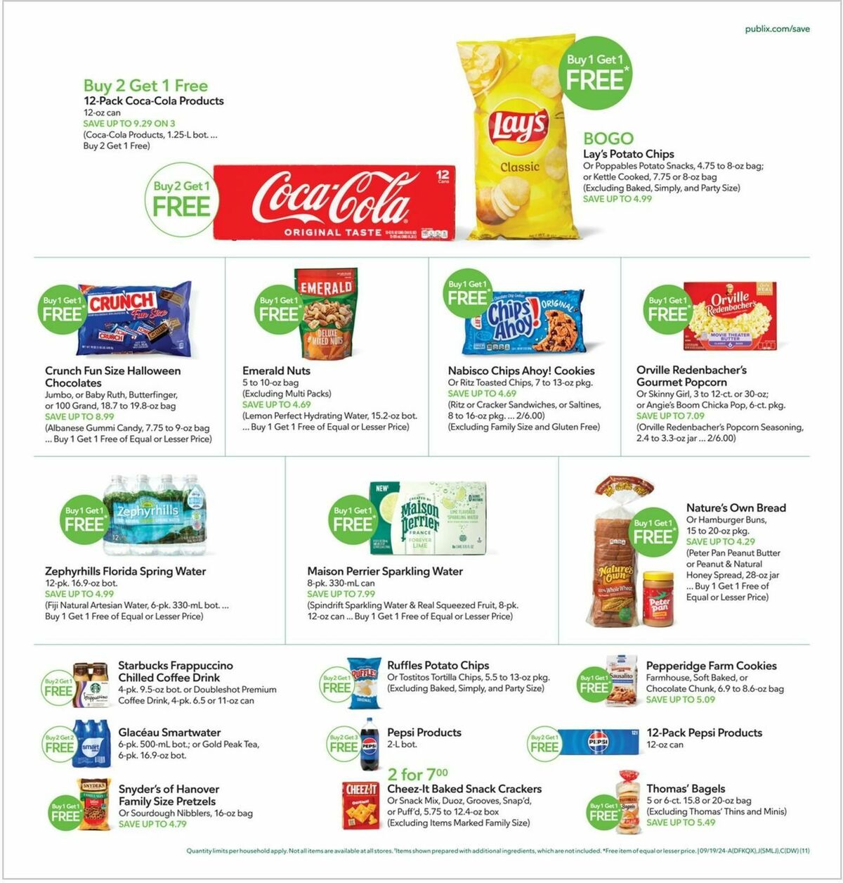 Publix Weekly Ad from September 18