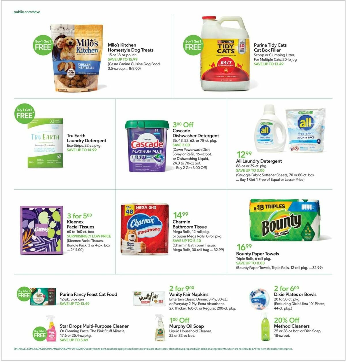 Publix Weekly Ad from September 18