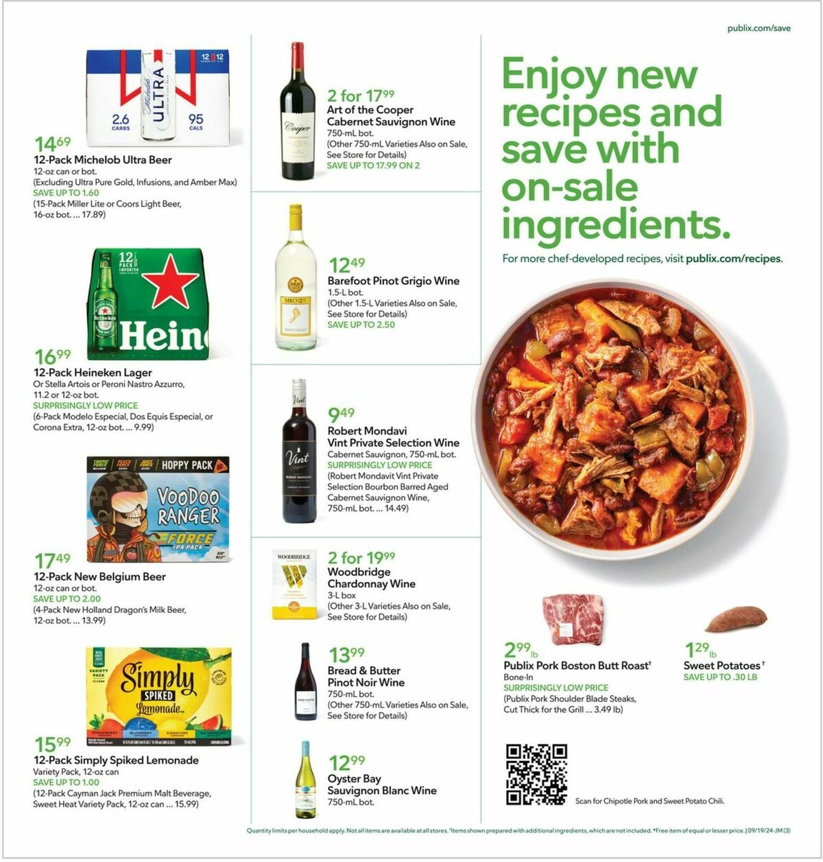 Publix Weekly Ad from September 18