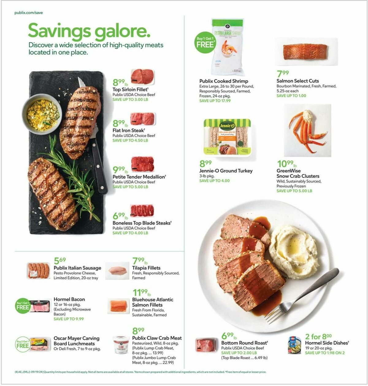 Publix Weekly Ad from September 18