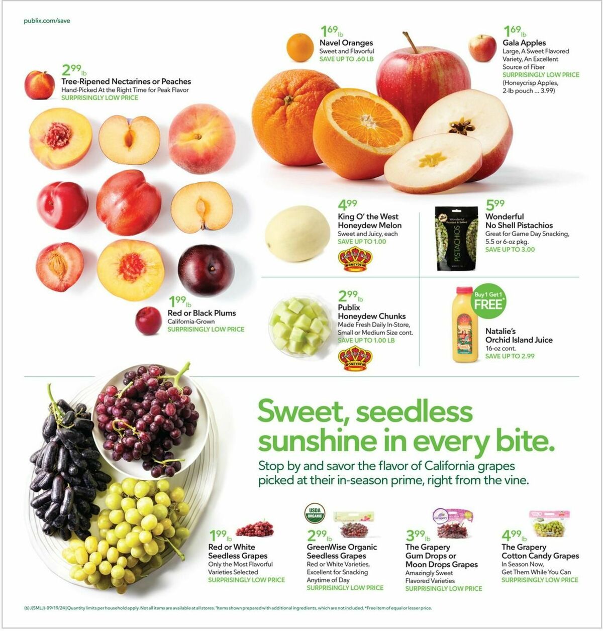 Publix Weekly Ad from September 18