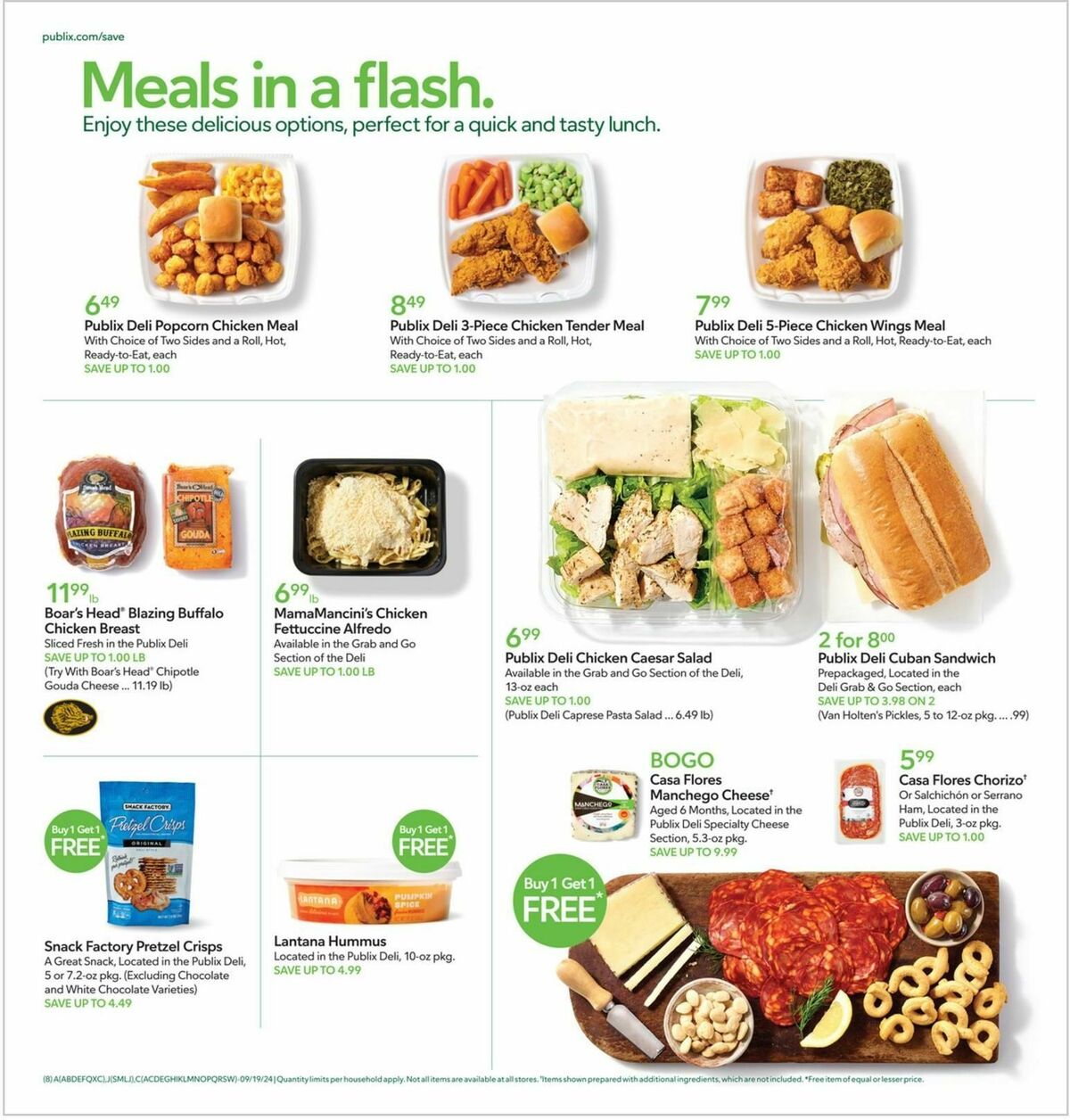 Publix Weekly Ad from September 18