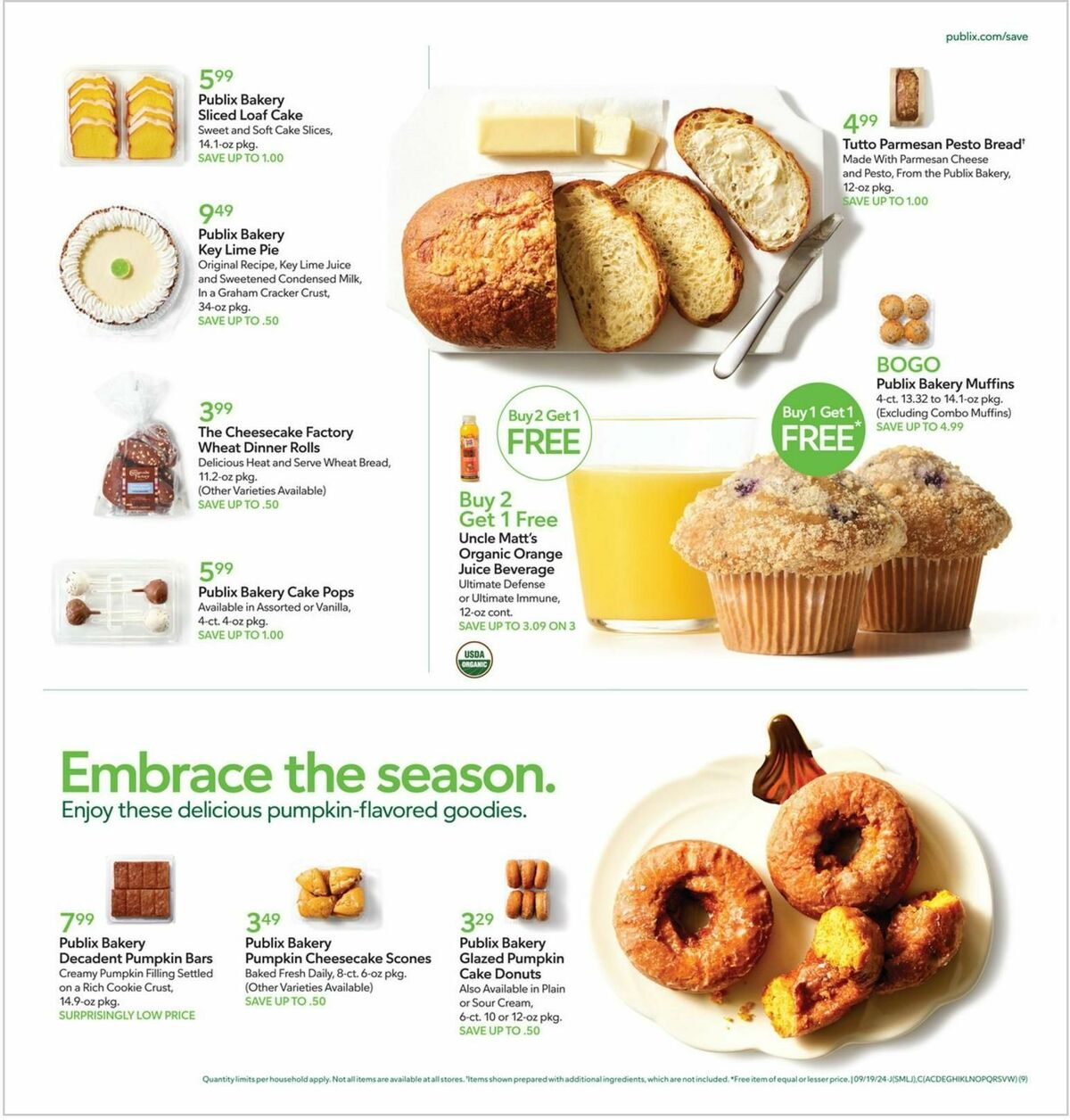 Publix Weekly Ad from September 18