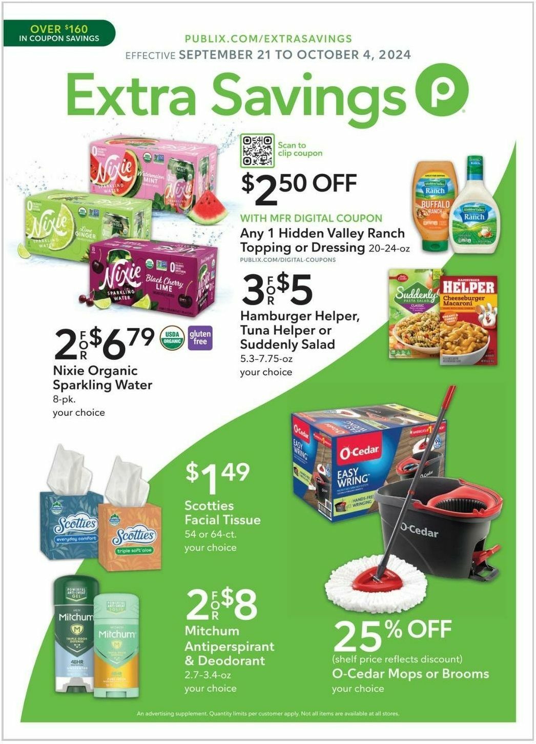 Publix Extra Savings Weekly Ad from September 21