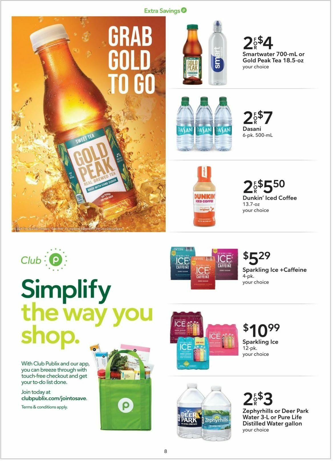 Publix Extra Savings Weekly Ad from September 21