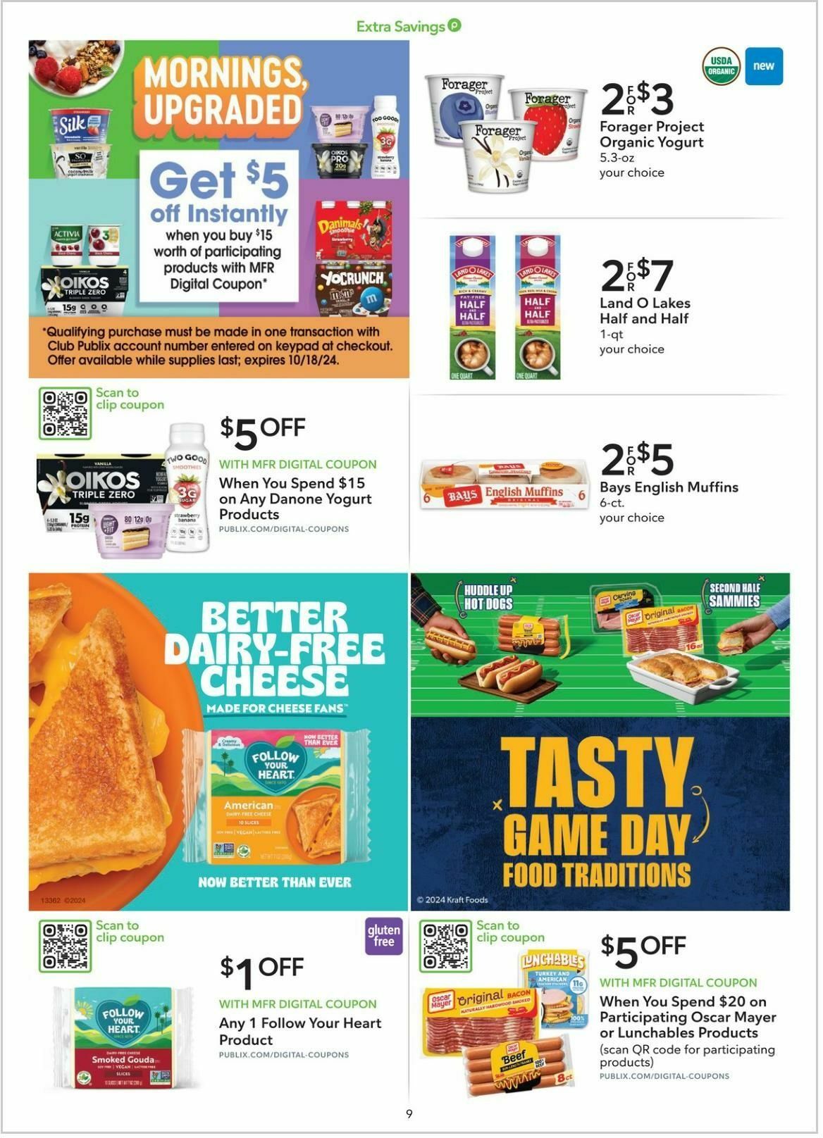 Publix Extra Savings Weekly Ad from September 21