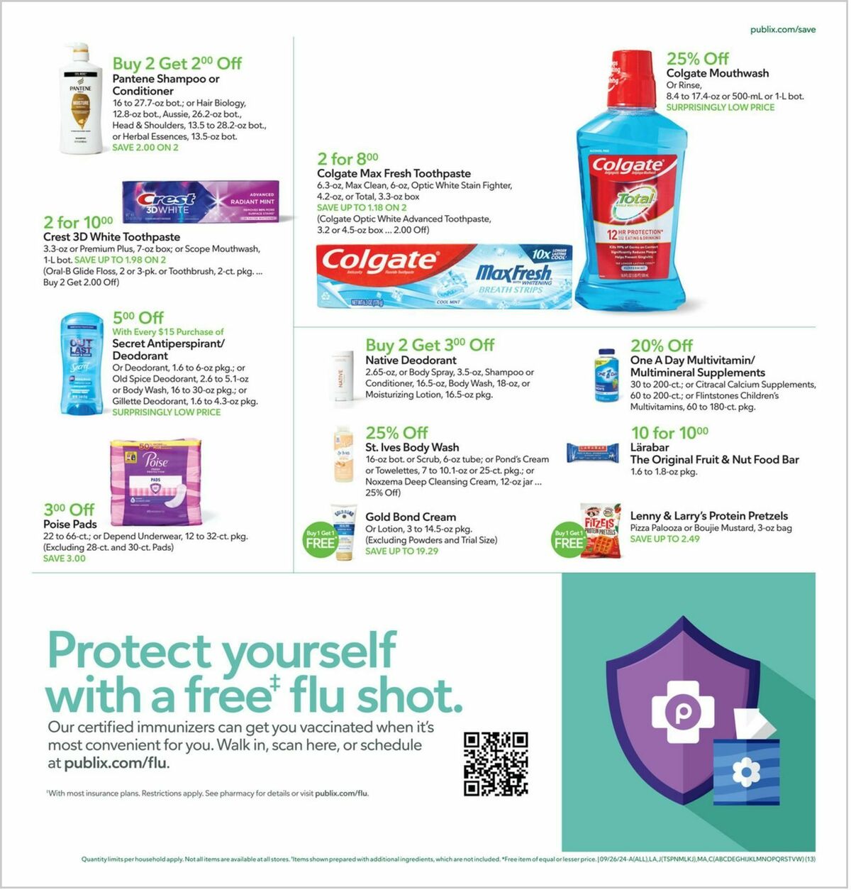 Publix Weekly Ad from September 25