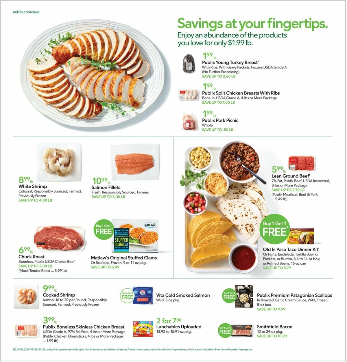 Publix Weekly Ad from September 25