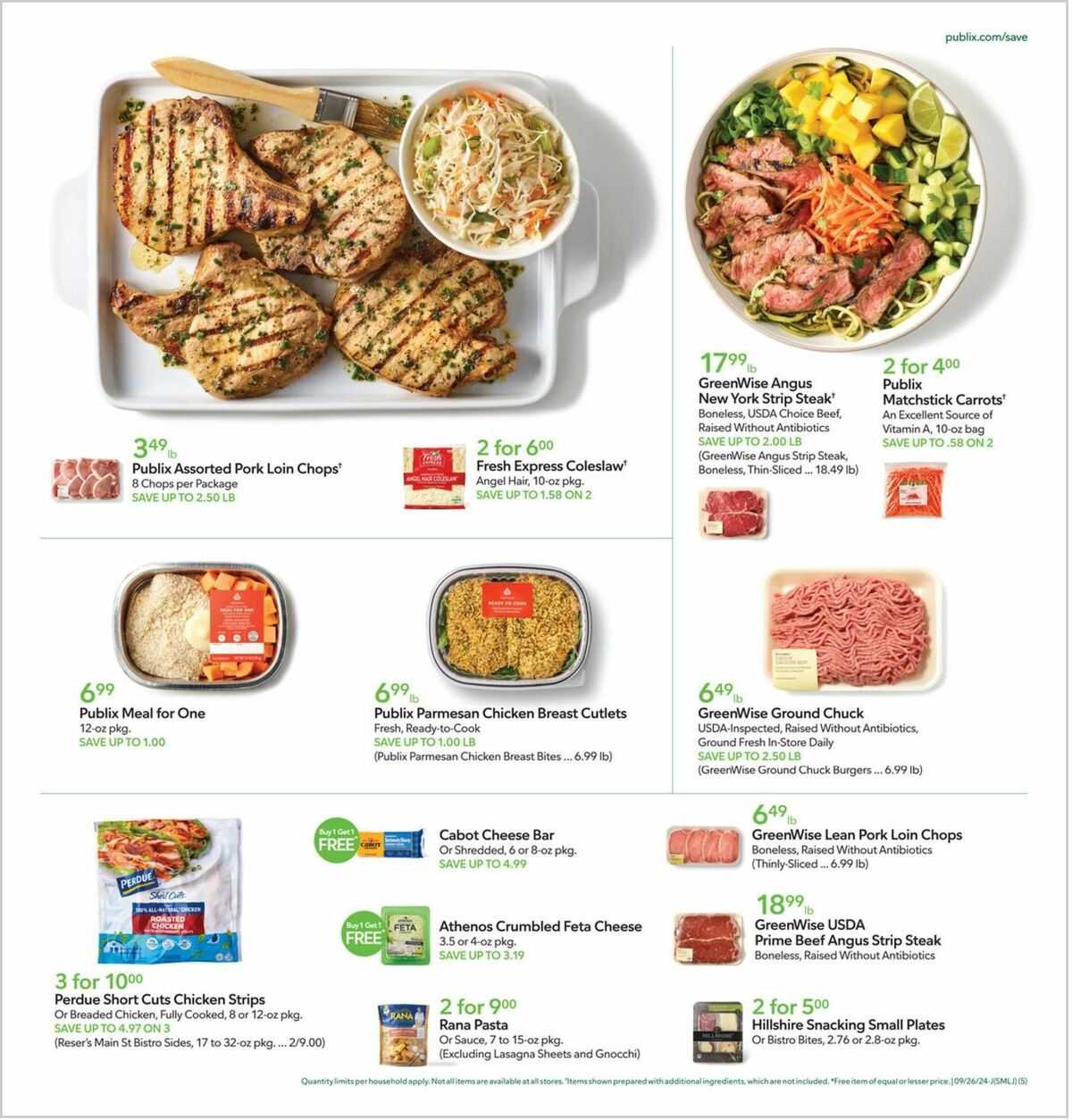 Publix Weekly Ad from September 25